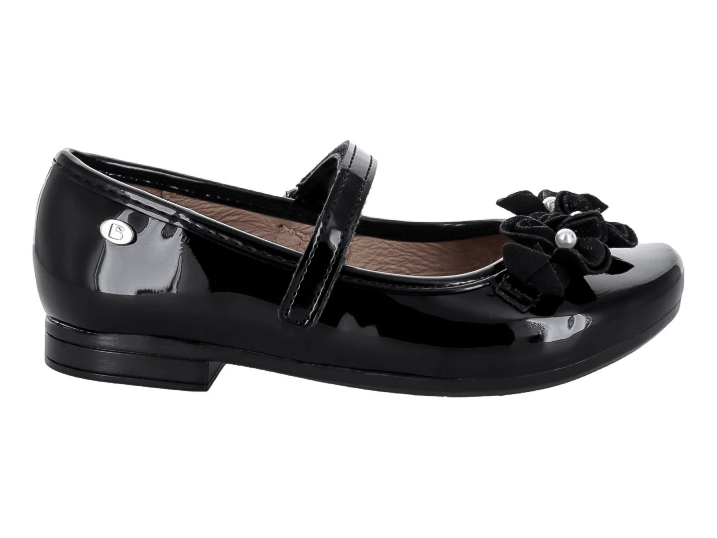 Zapatos Mary Jane Coqueta Negros para Niña