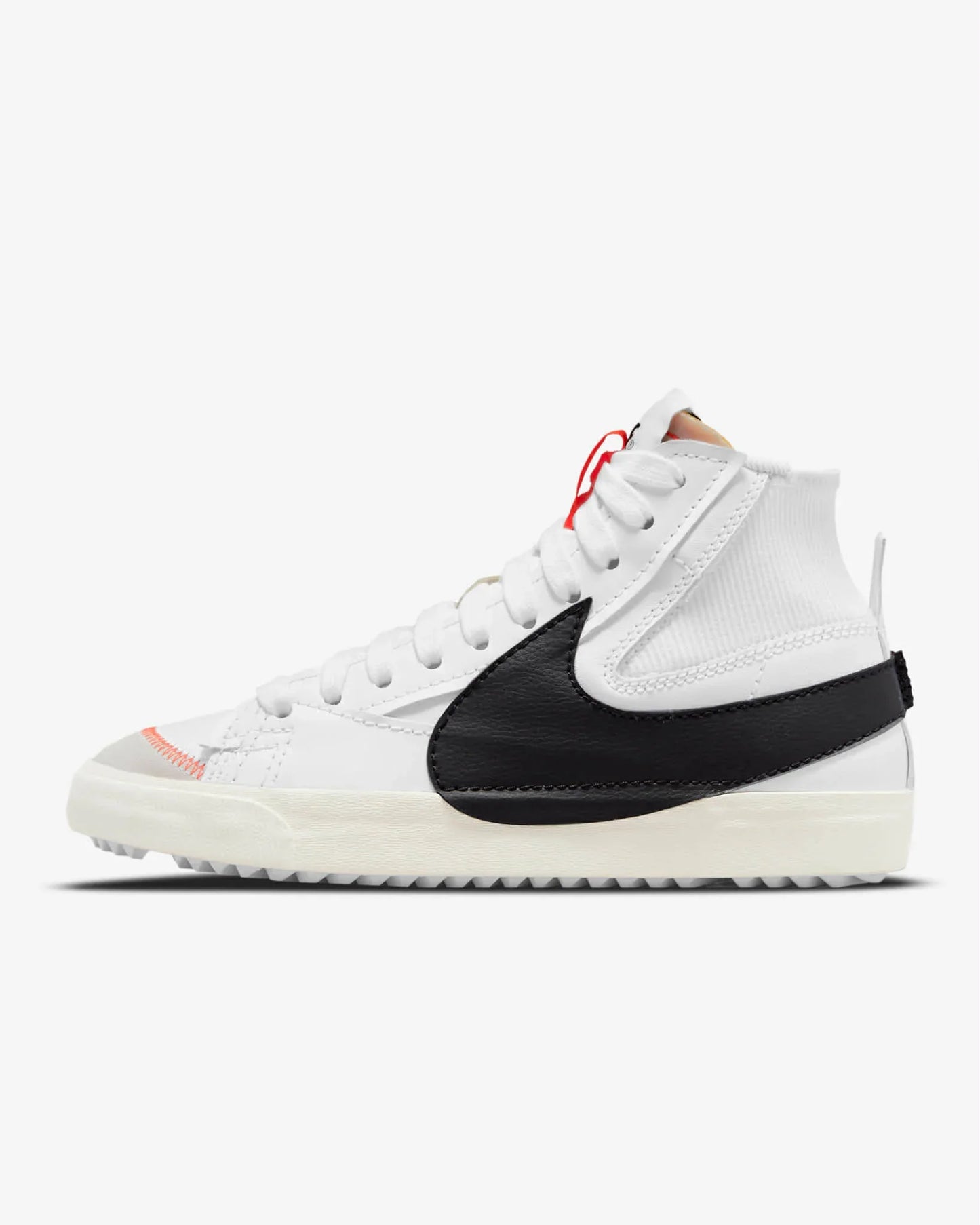 Nike Blazer Mid Blanc Noir Chaussure Montante Élégante Homme