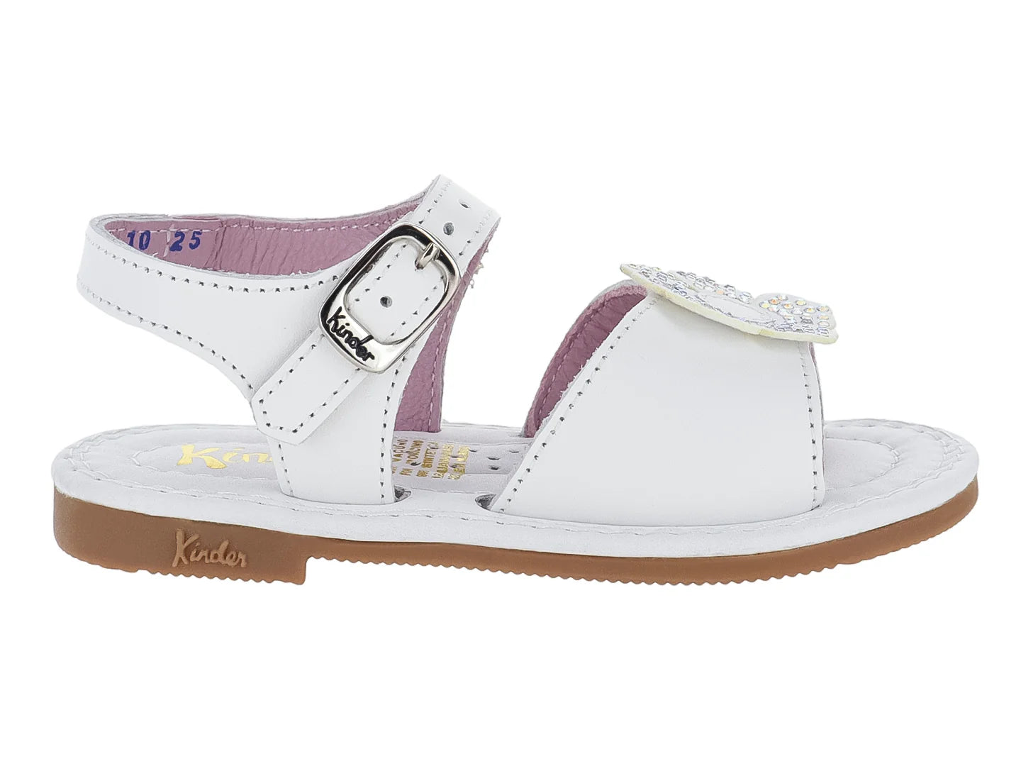 Sandalias Kinder Blancas para Niña