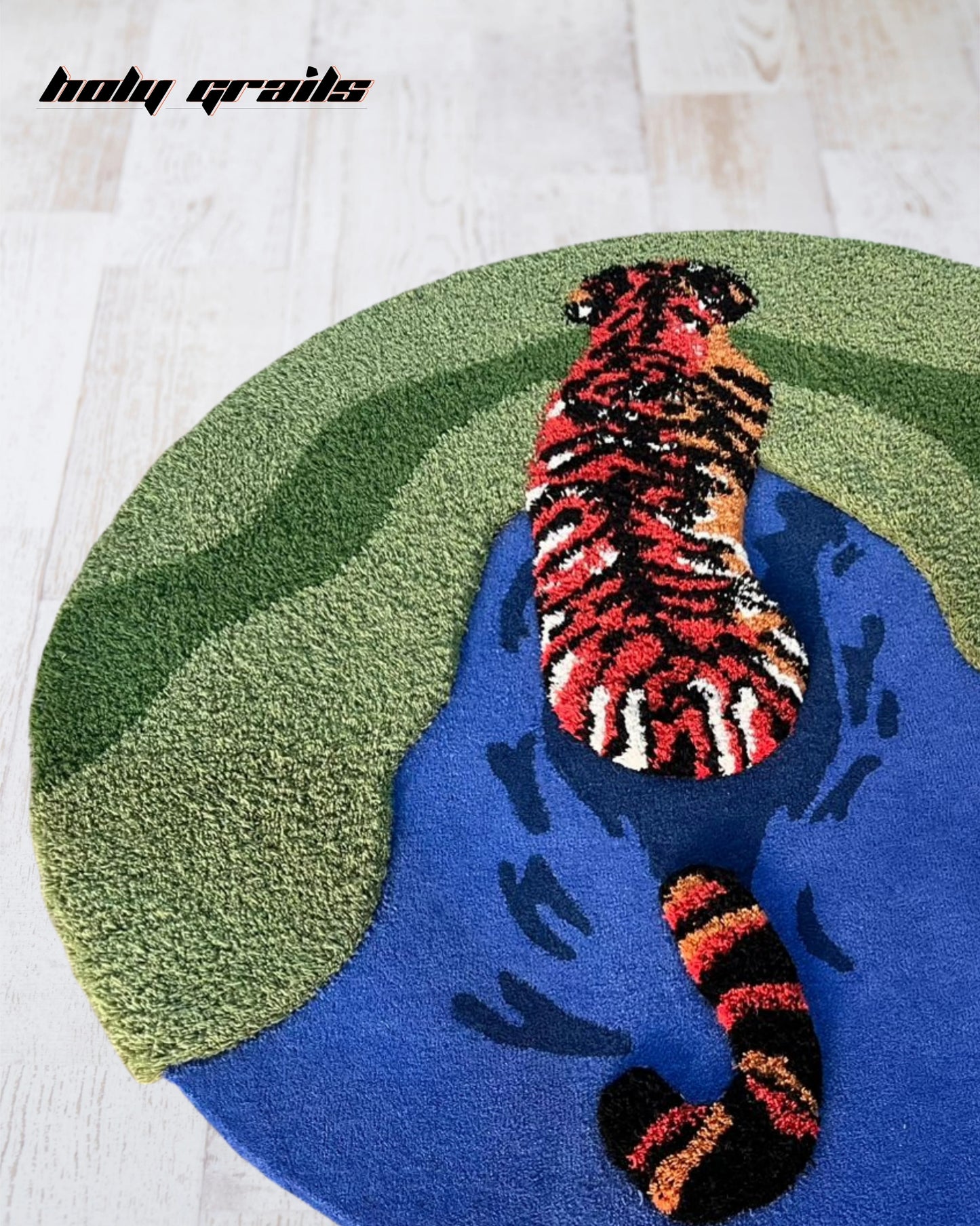 Jungle Oasis Hand Tufted Rug