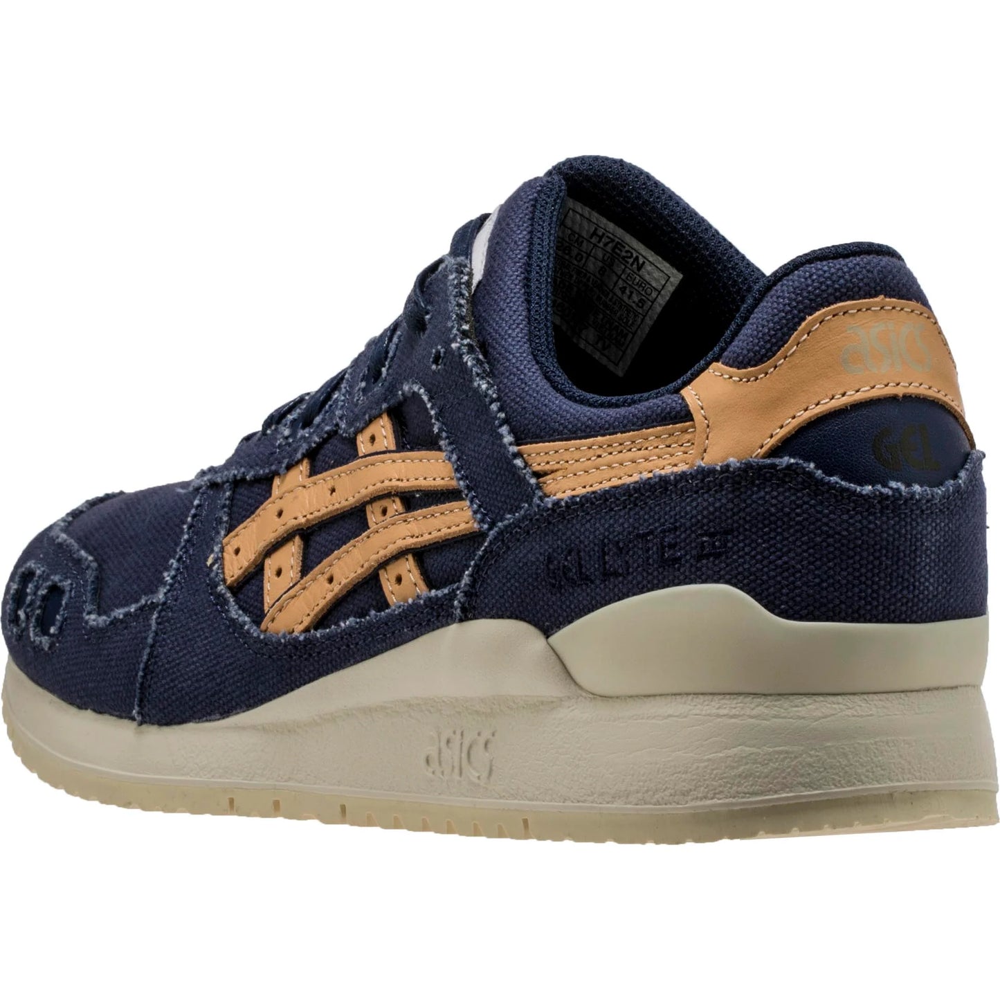 Gel Lyte III Mens Running Shoe Indigo Blue Tan