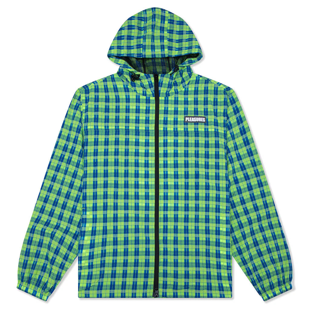 Pleasures x Boiler Room Practice Hooded Jacket Neon