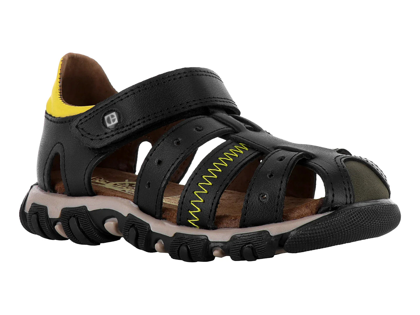 Sandalias Confratelli Negro para Niño