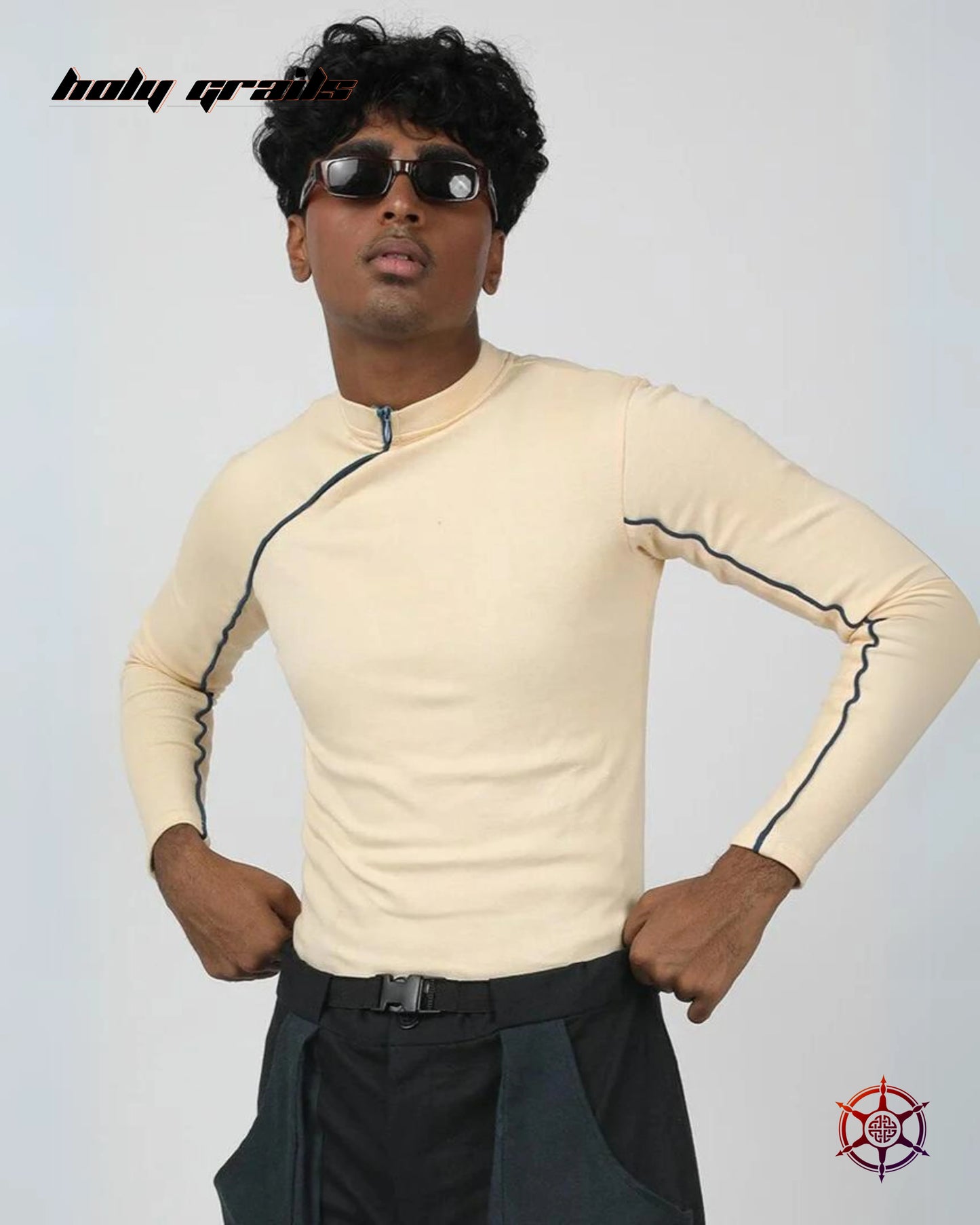 Creamy Coal Zip Top HG x Duskin