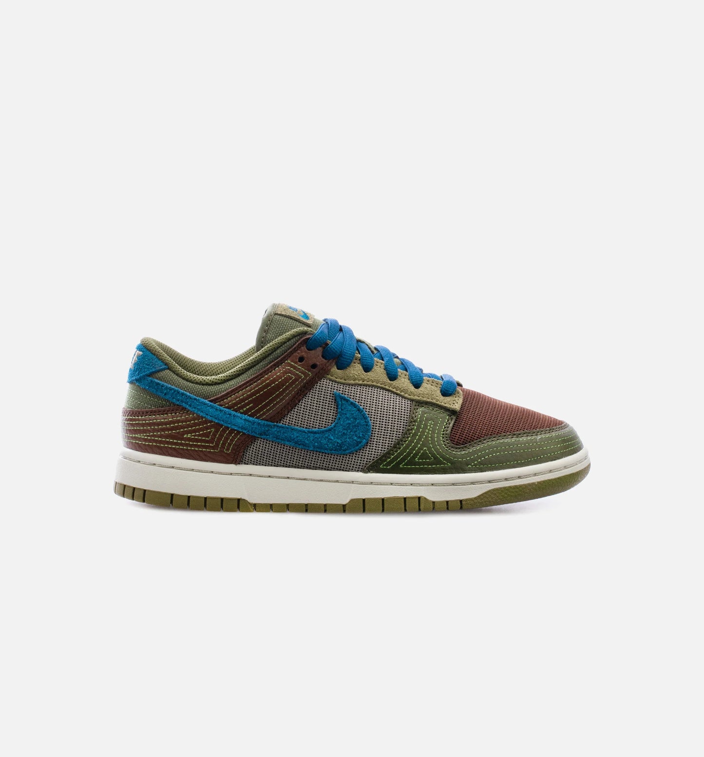 Dunk Low NH Cacao Wow Mens Lifestyle Shoe Green Brown Blue