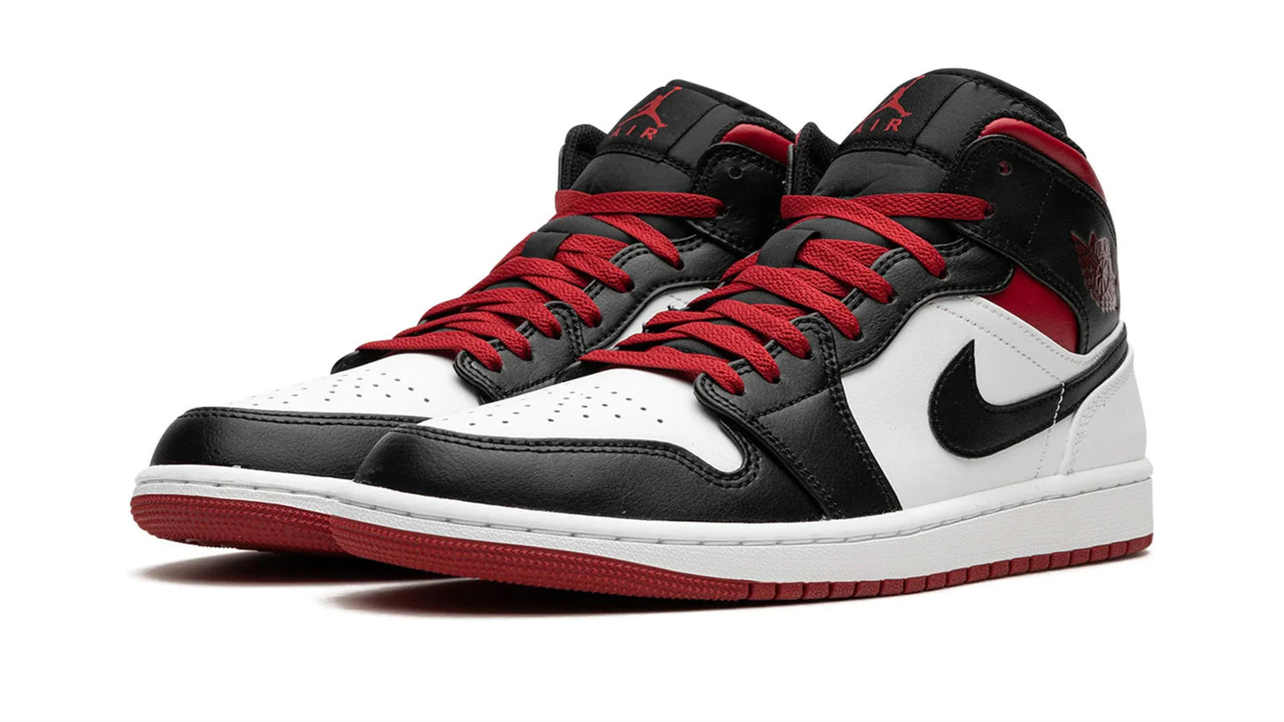Air Jordan 1 Mid Gym Red Black Toe