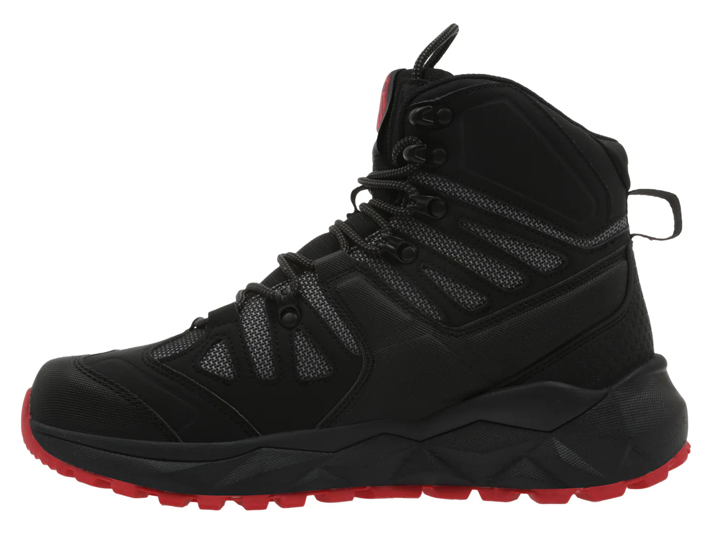 Tenis K Swiss Honold Negro con Rojo para Hombre