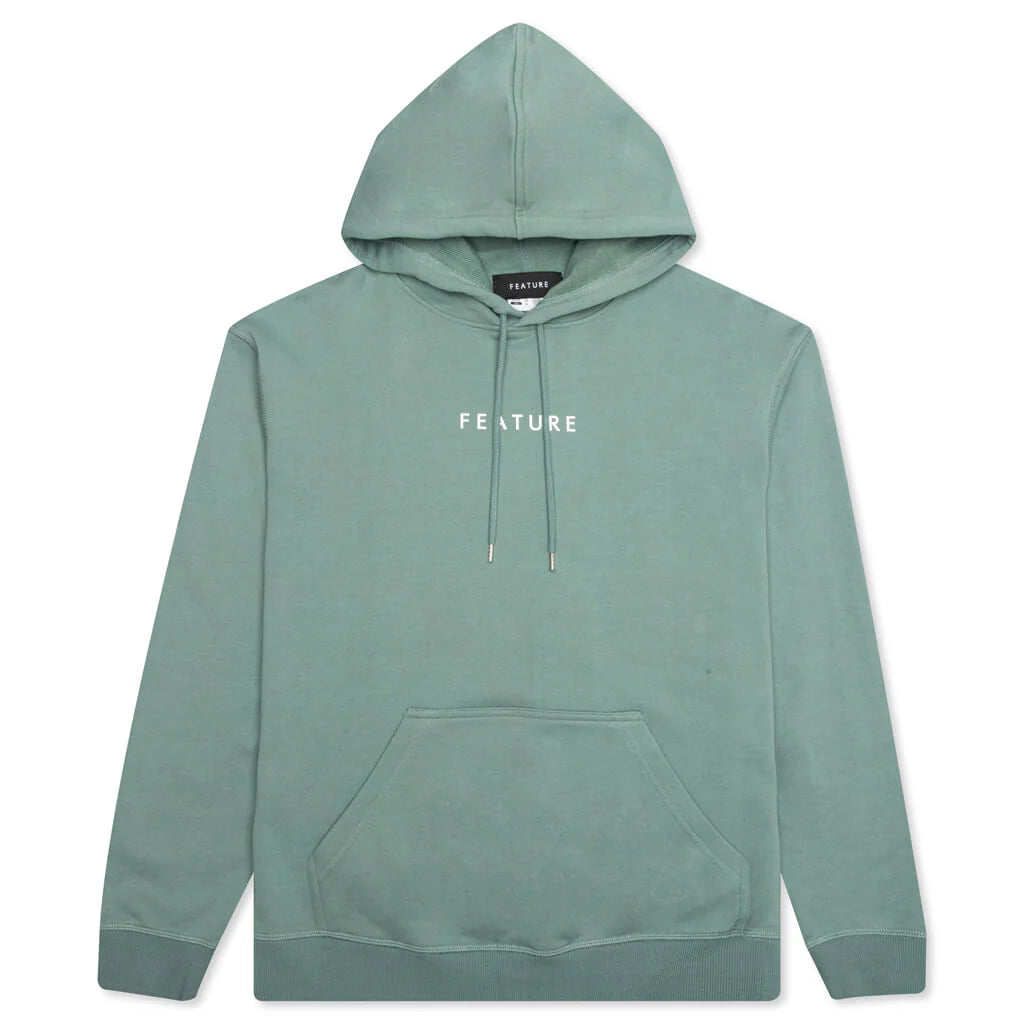 Womens Logo Hoodie Sage