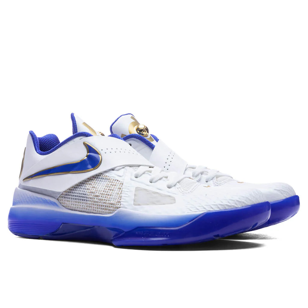 Zoom KD IV Alternate MVP Summit White Hyper Royal Metallic Gold