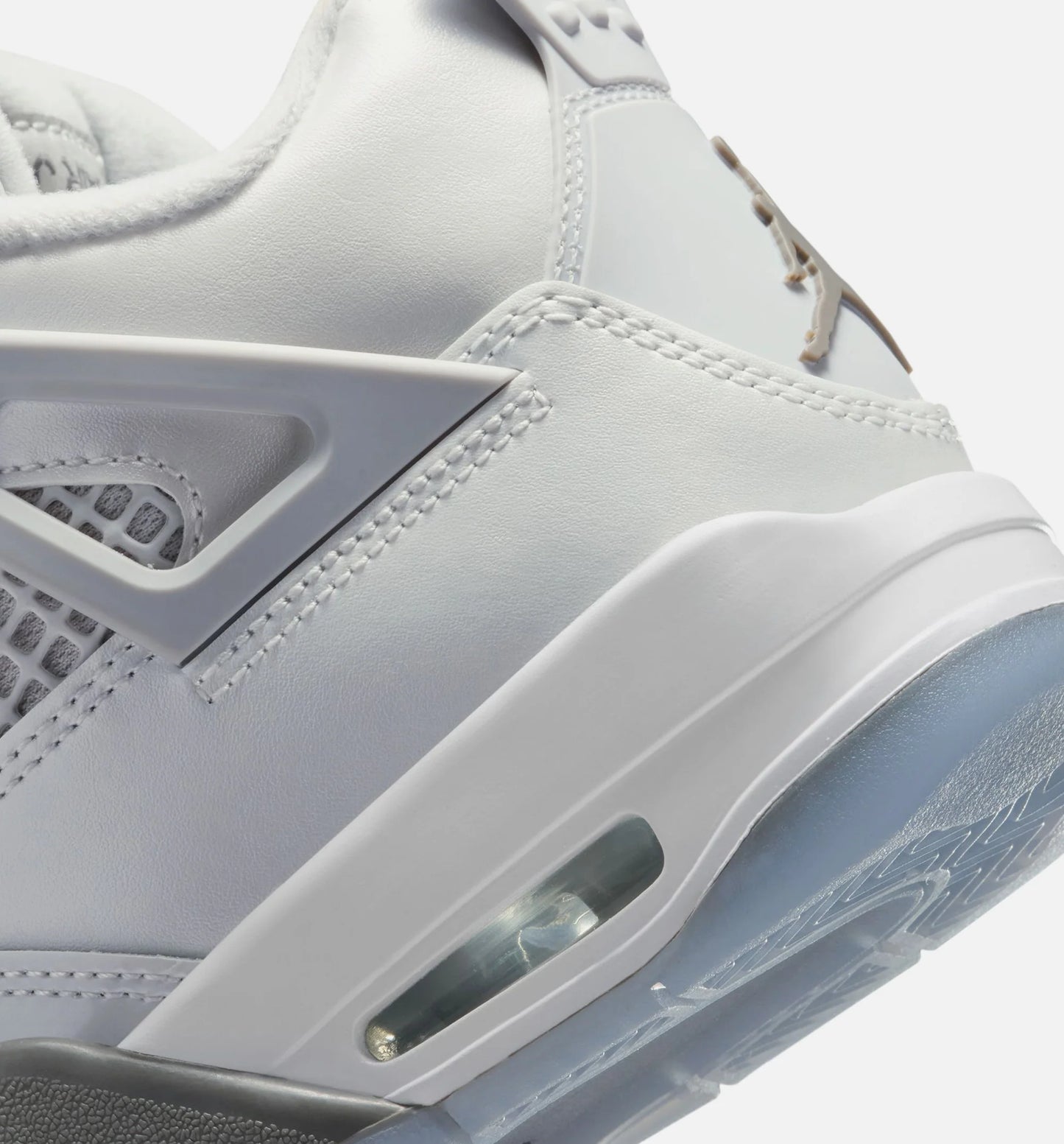 Air Jordan 4 Retro Blue Chill Grade School Lifestyle Shoe Photon Dust Blue Chill Flat Pewter White Blue Tint