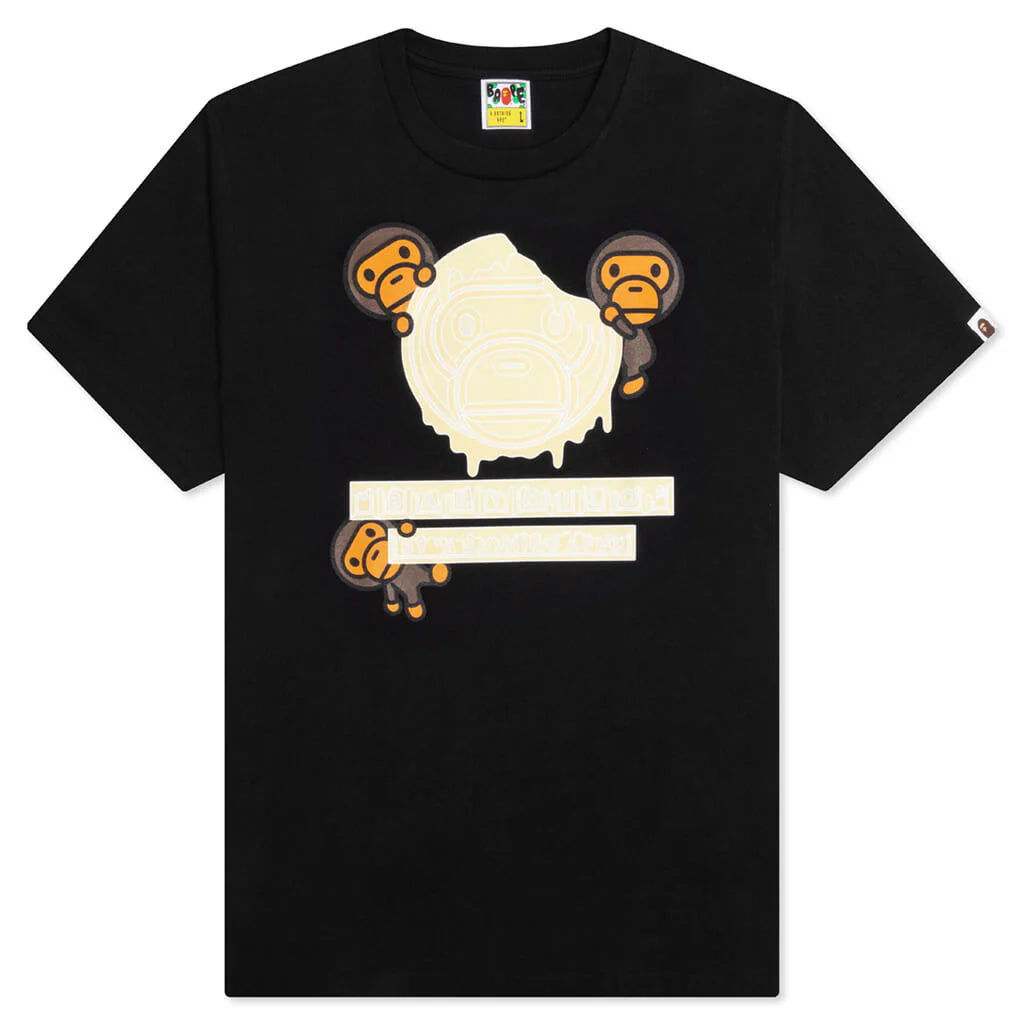 Valentine Chocolate Baby Milo Tee Black