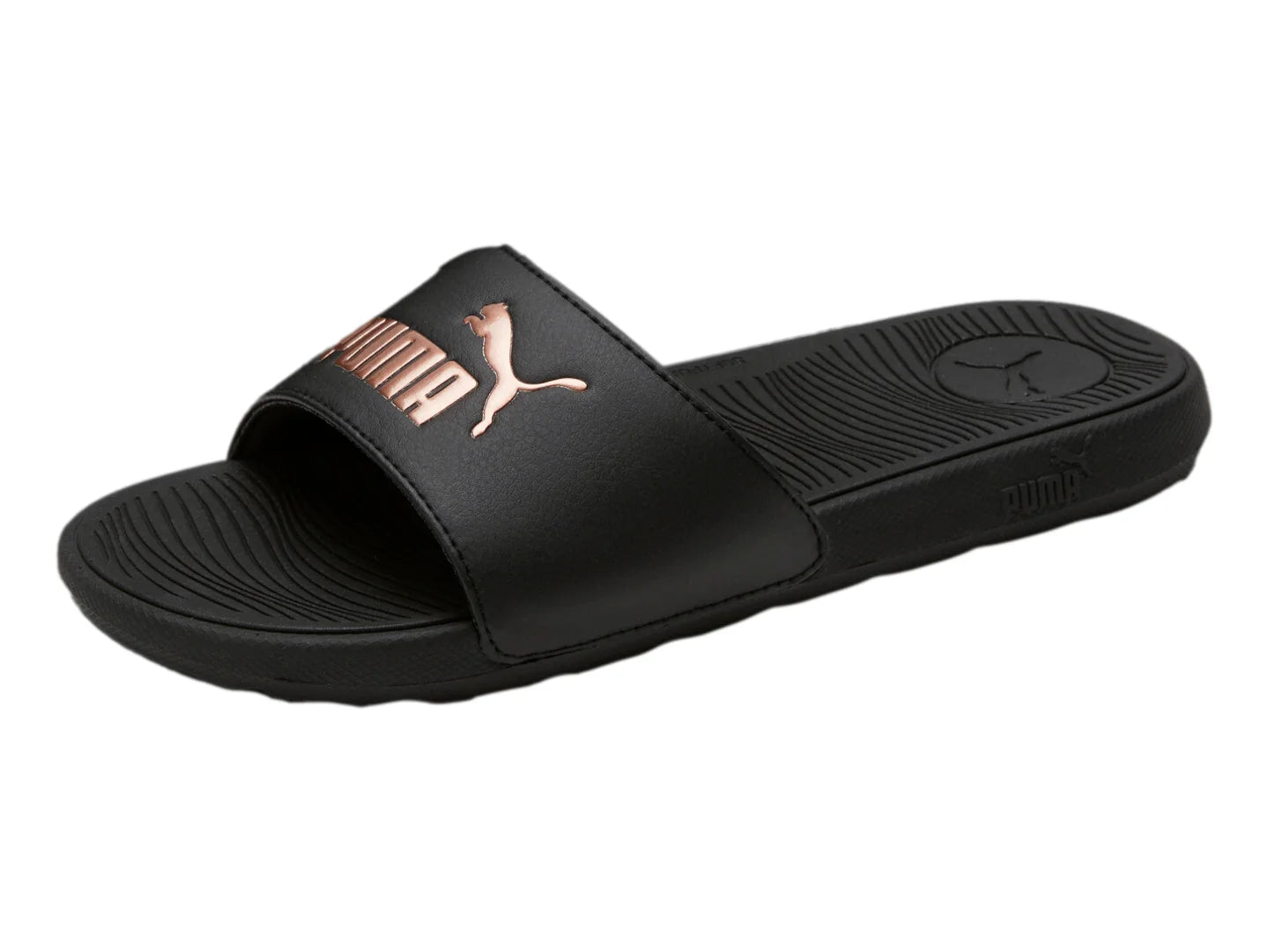 Sandalias PUMA Cool Cat 20 Negro y Oro Rosa para Mujer