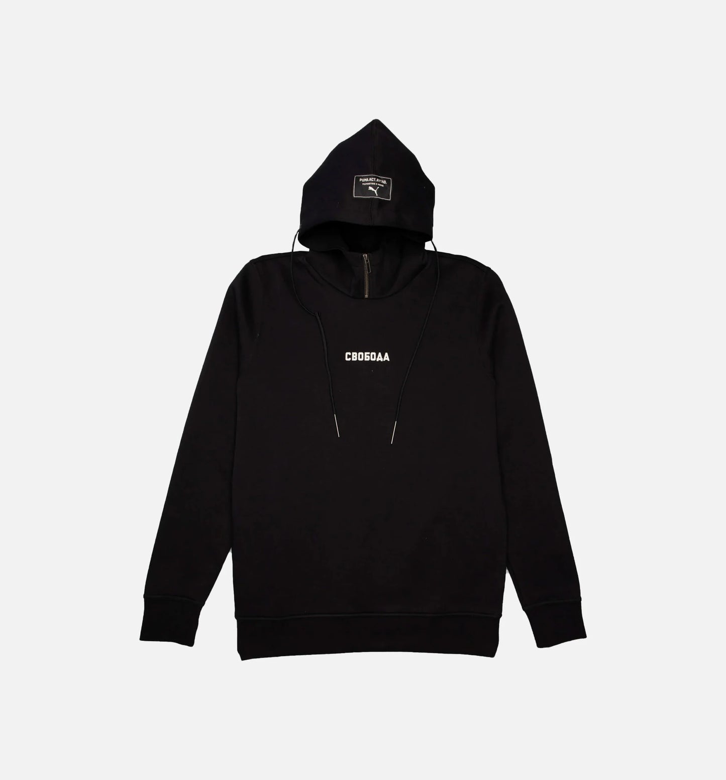 Puma X Outlaw O Moscow Mens Hoodie Black Black