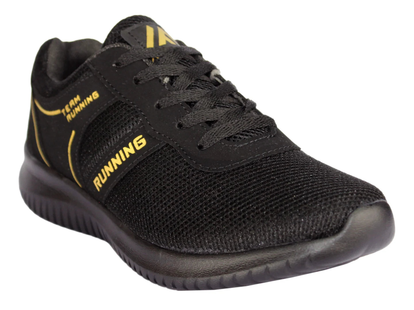 Tenis Alterno Negro con Oro para Mujer