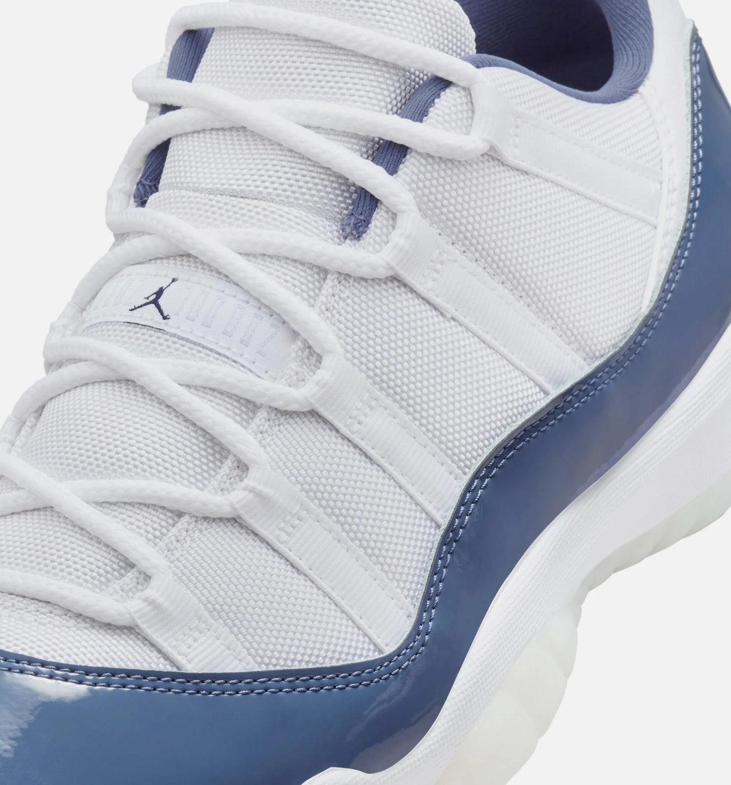 Air Jordan 11 Retro Low Diffused Blue Mens Lifestyle Shoe White Midnight Navy Diffused Blue
