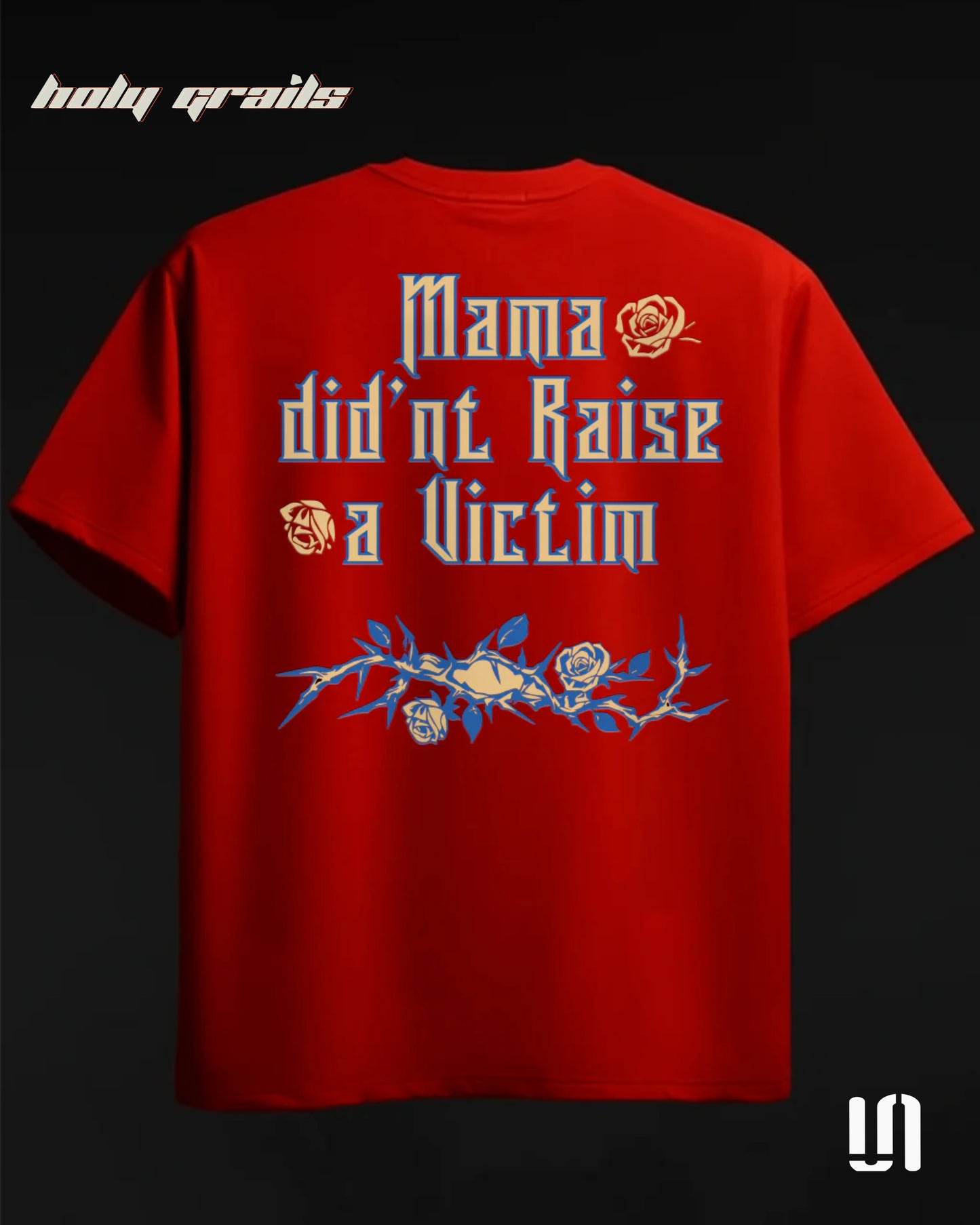 Mama Didnt Raise Victim Orange Tee HG x Sullitt