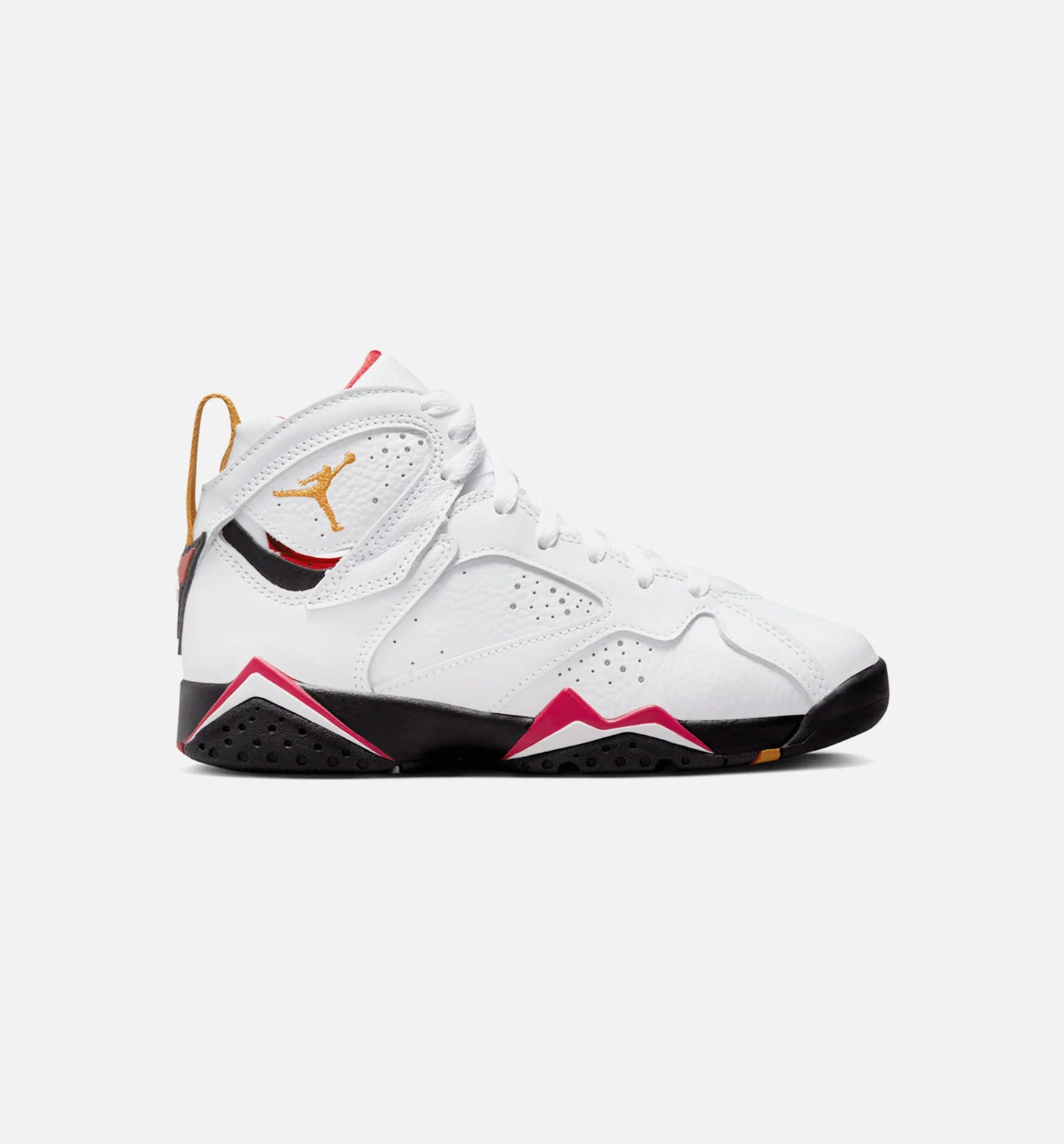 Air Jordan 7 Retro Cardinal Grade School Lifestyle Shoe White Red