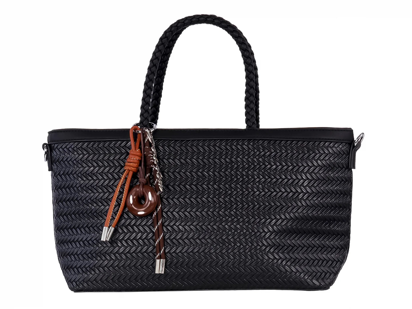 Bolsa de Hombro Unibella Negro para Mujer