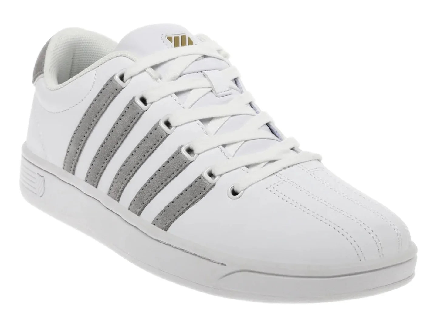 Tenis K Swiss Court Pro II SDE Blanco y Gris para Hombre