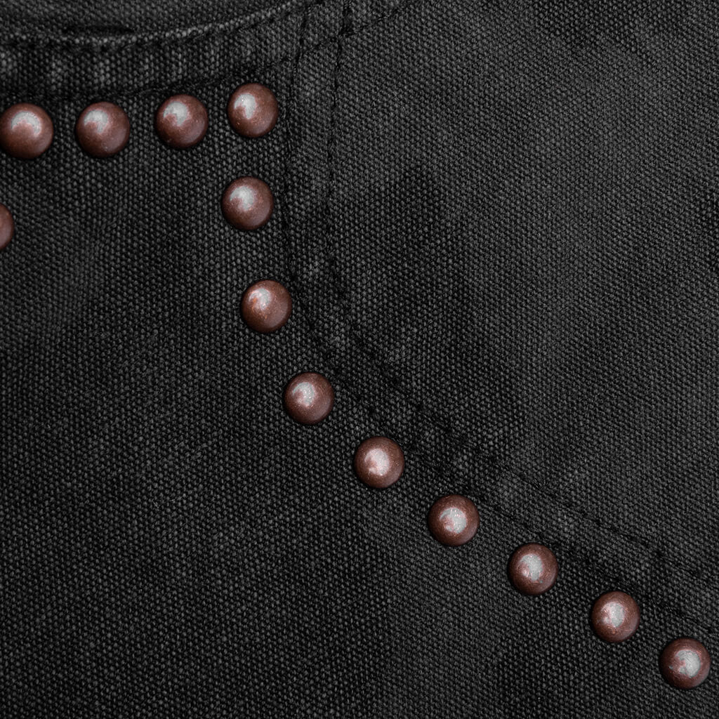 Cowhide Double Knee Work Pant Black