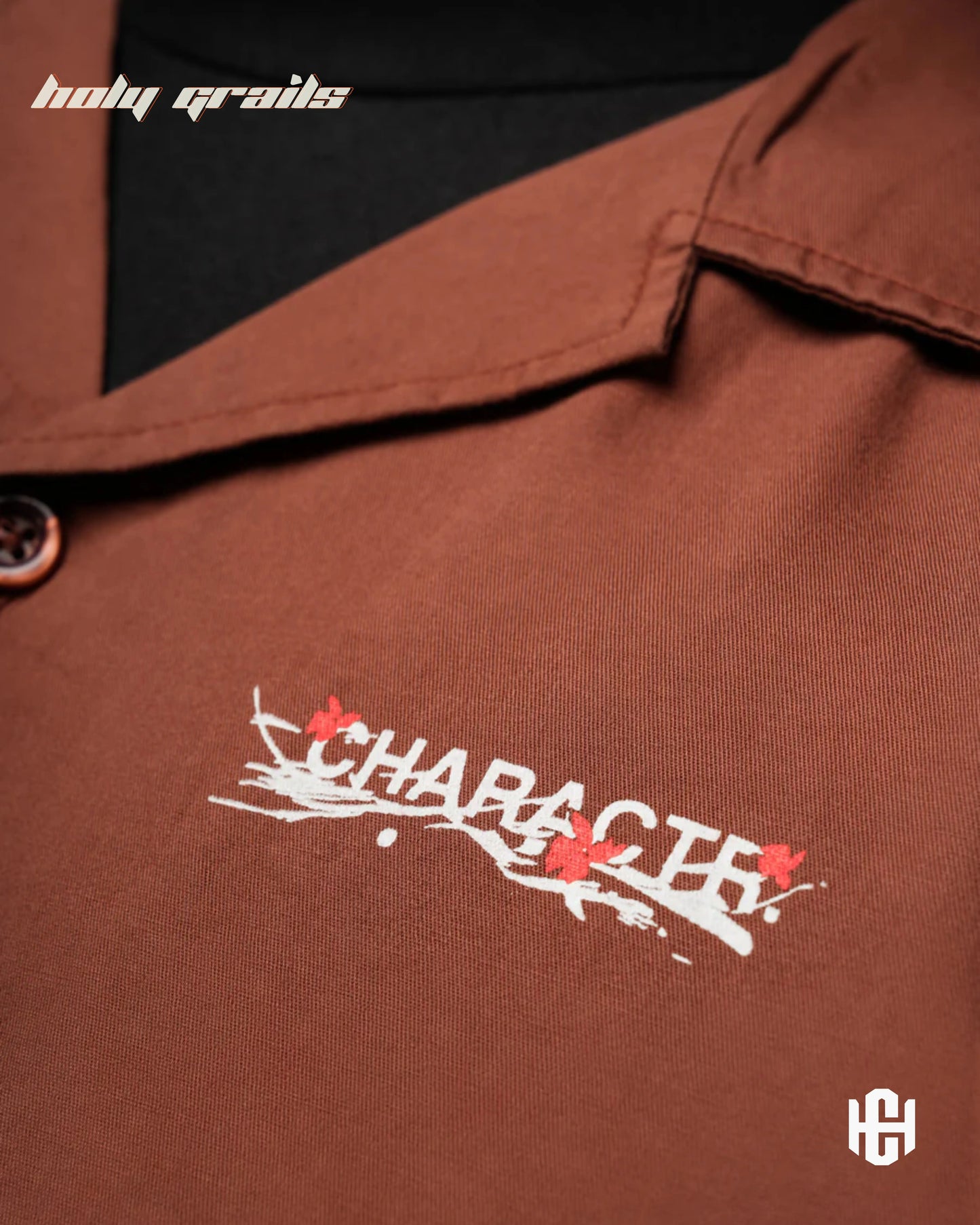 Rooted Bowling Earth Brown Shirt HG x Charactr