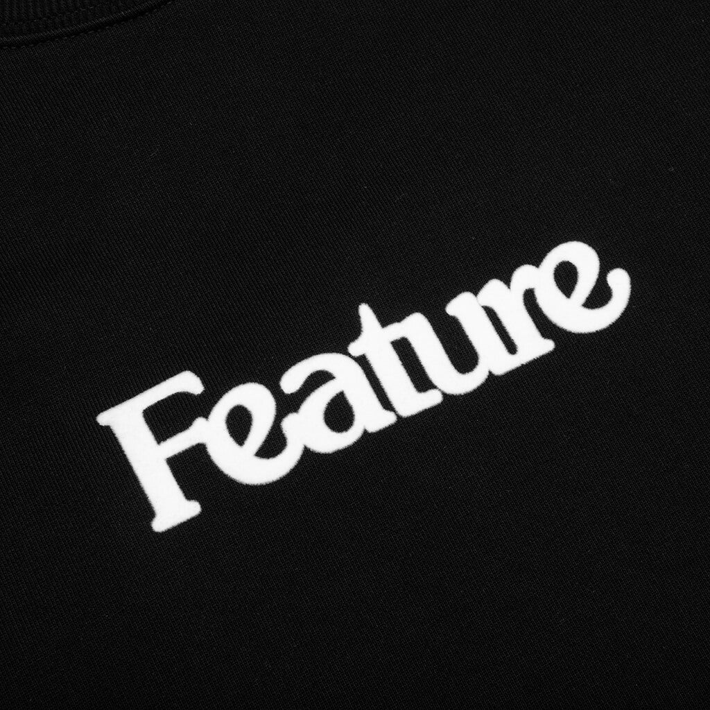 Academy Crewneck Black White