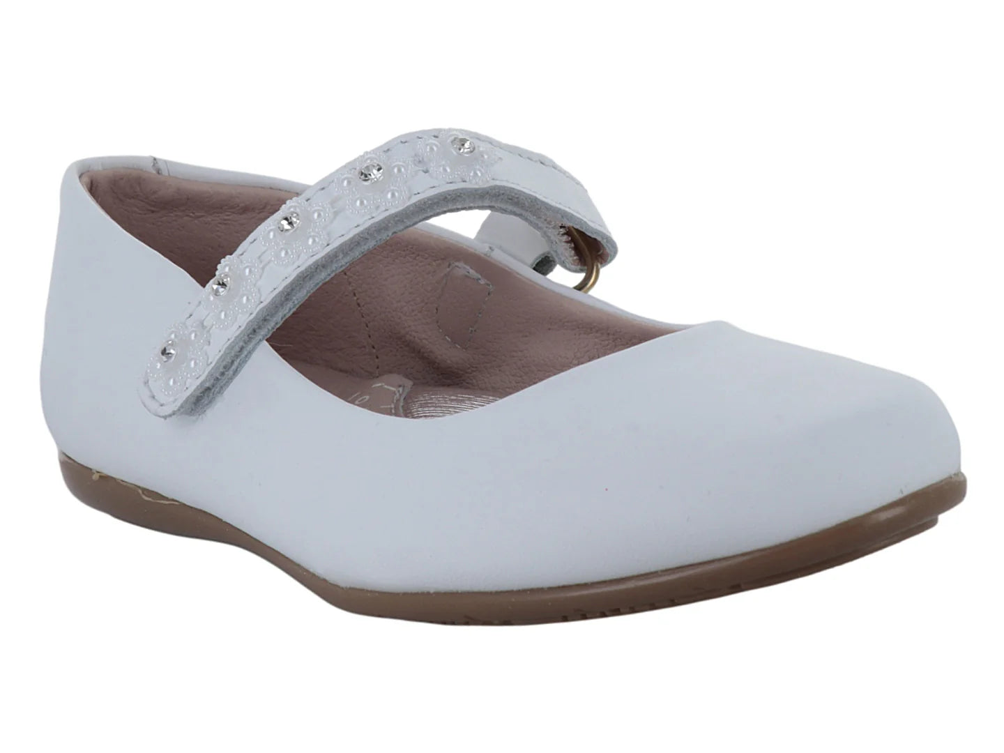 Zapatos Planos Karsten Blanco para Niña
