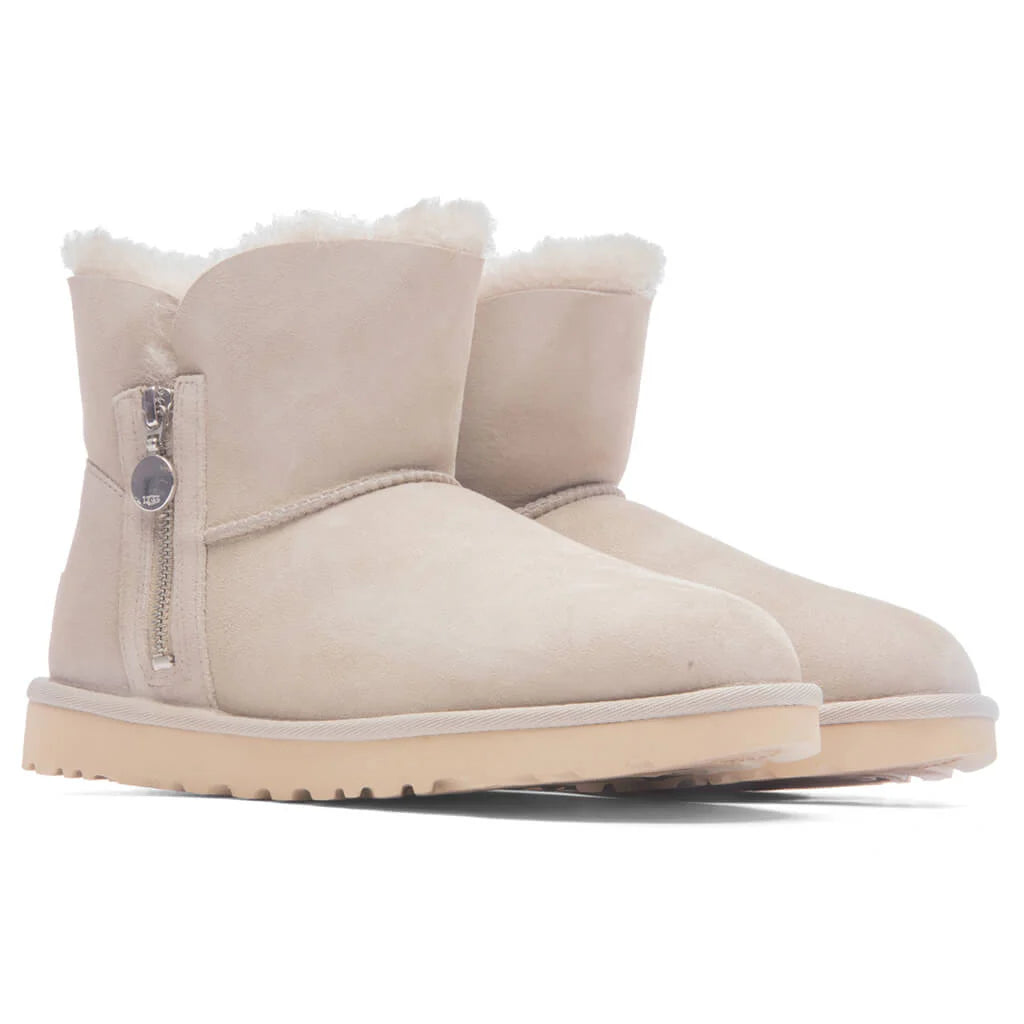 Womens Bailey Zip Mini Boot Goat