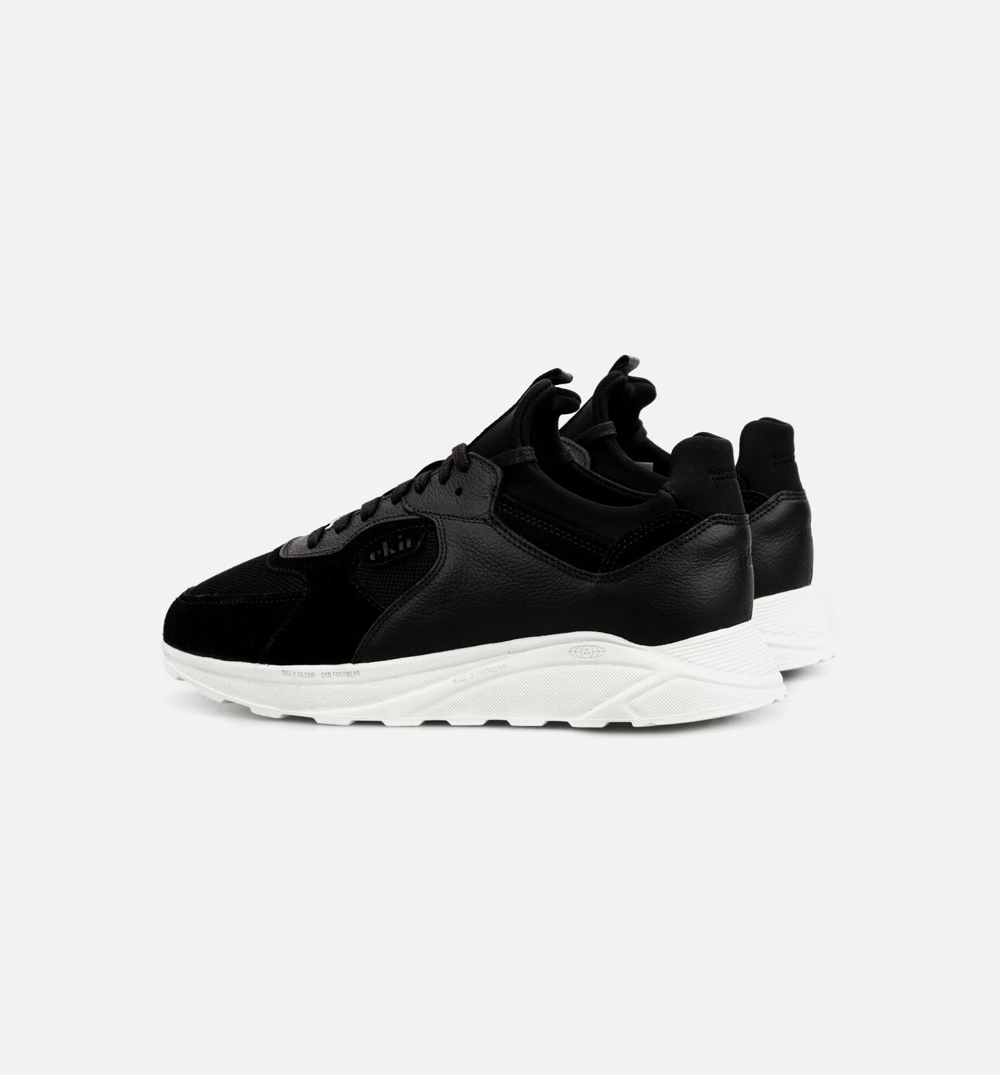 Larch Mens Lifestyle Shoe Black