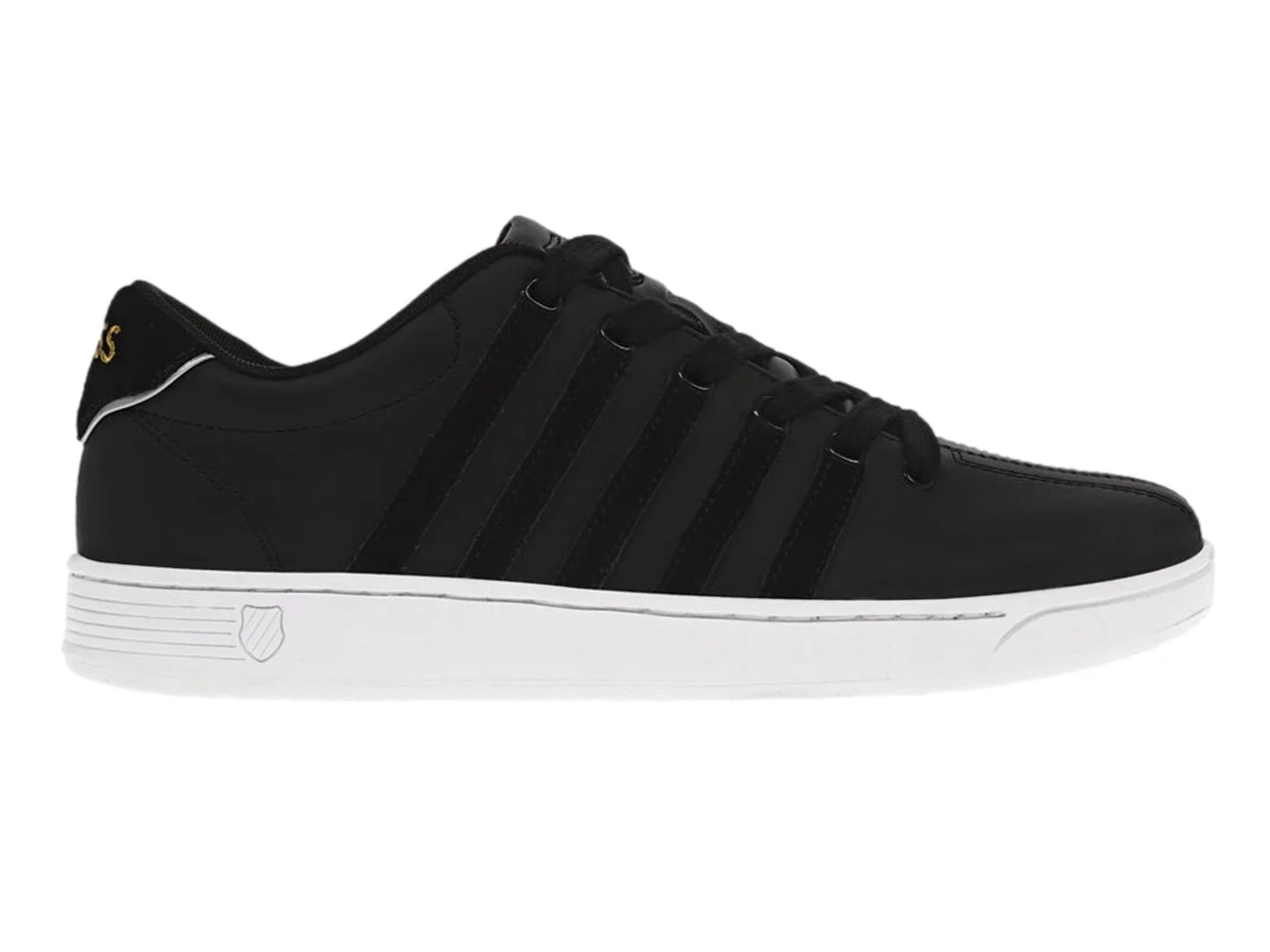 Tenis K SWISS Court Pro II Negro y Blanco para Hombre