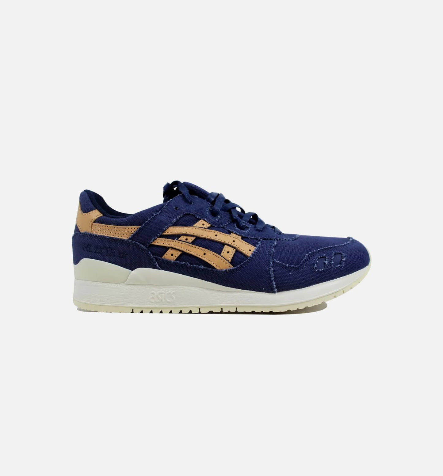 Gel Lyte III Mens Running Shoe Indigo Blue Tan