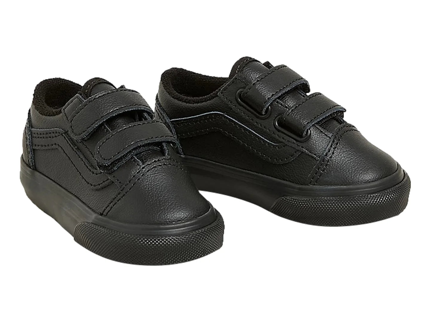 Tenis Vans Old Skool V Negros para Niño