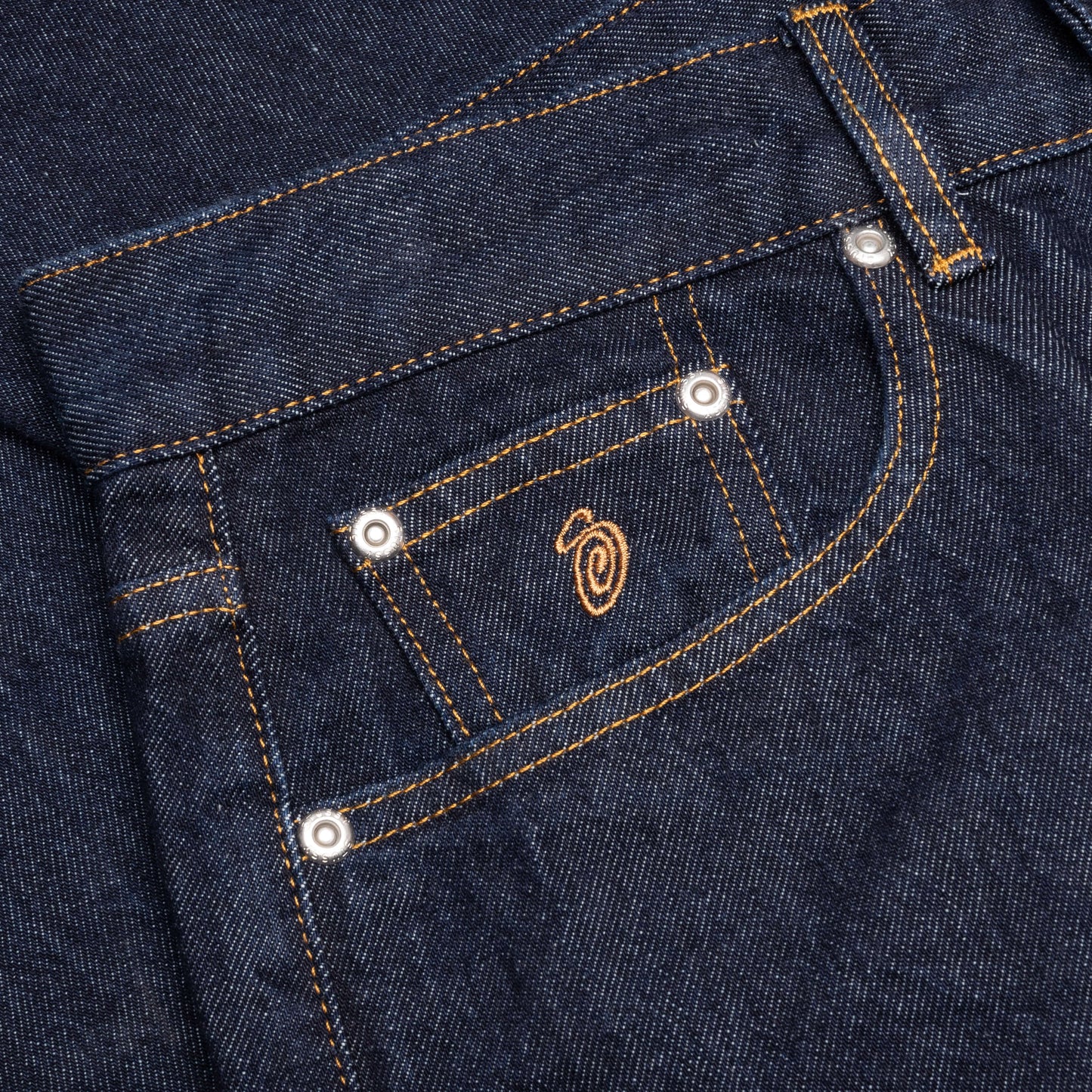 Relaxed Jeans Denim Rinsed Indigo