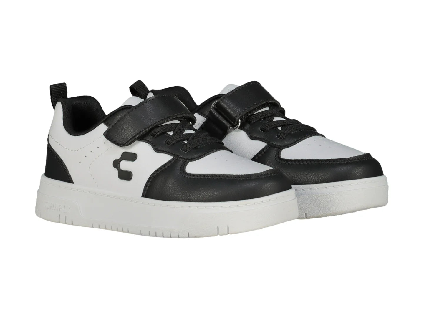 Tenis Charly Skurban Blanco y Negro para Niño
