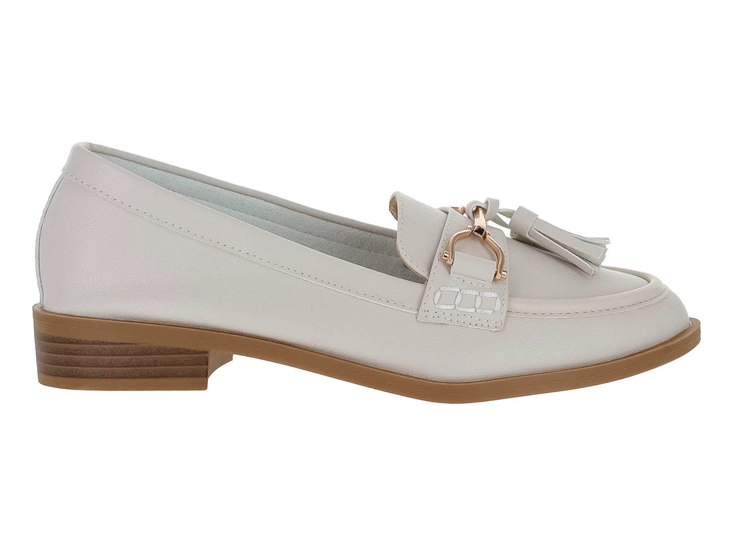 Mocasines ROZE Color Ivory para Mujer
