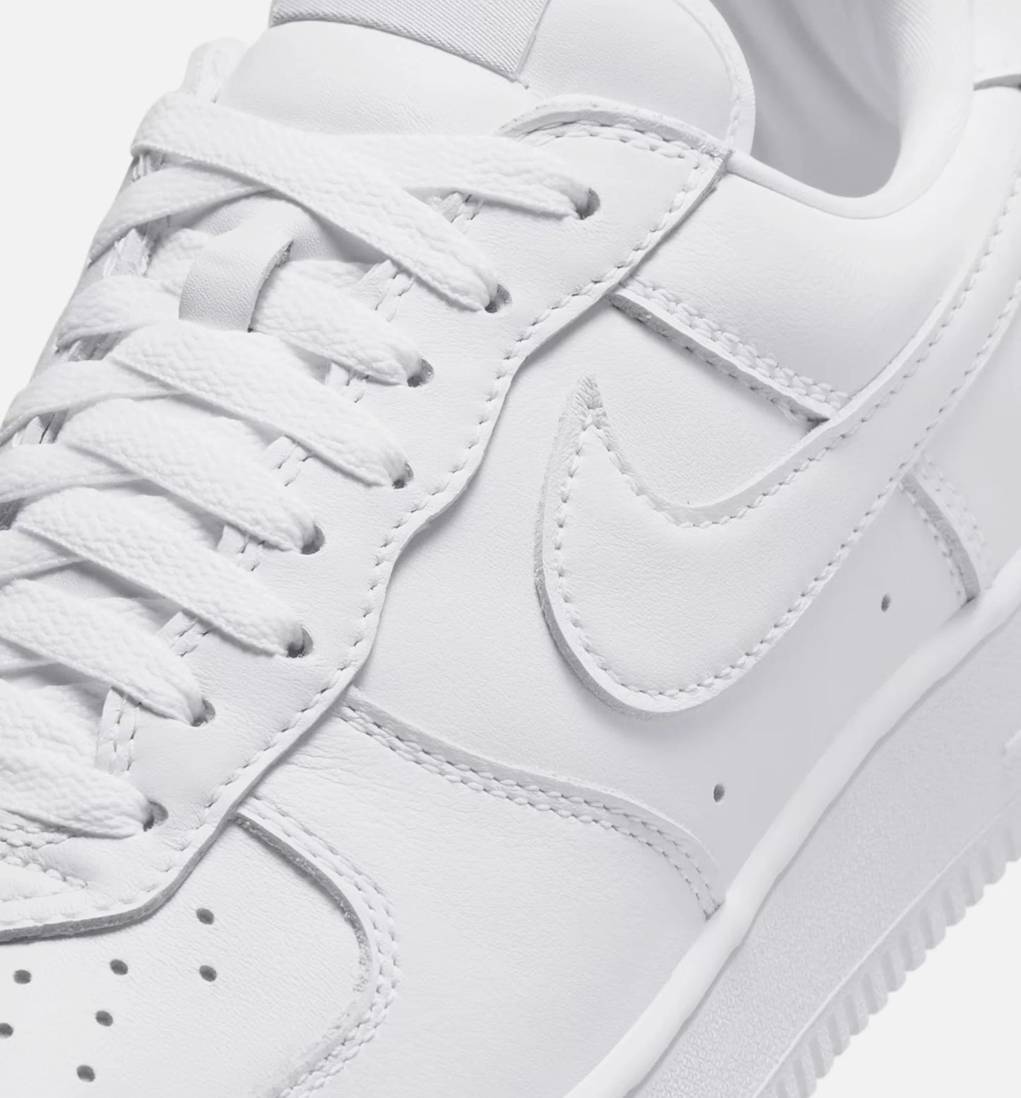 Air Force 1 Low 01 Triple White Mens Lifestyle Shoe White