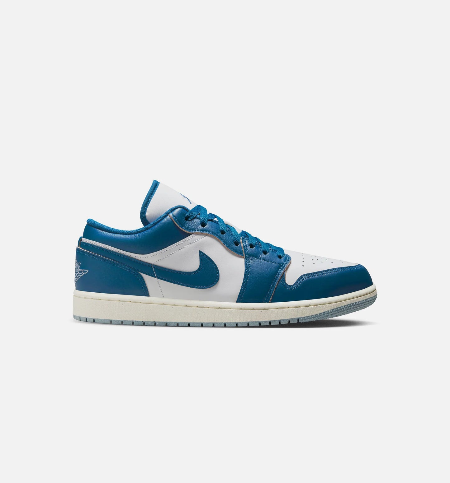 Air Jordan 1 Low SE Industrial Blue Mens Lifestyle Shoe White Blue Grey Sail Industrial Blue