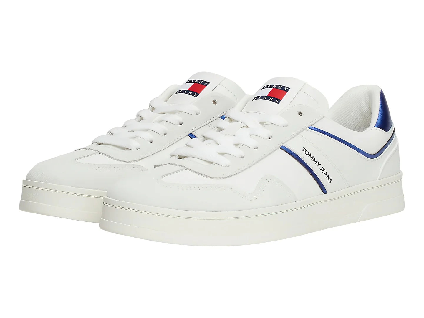 Tenis Tommy Hilfiger The Greenwich Blanco y Azul para Mujer