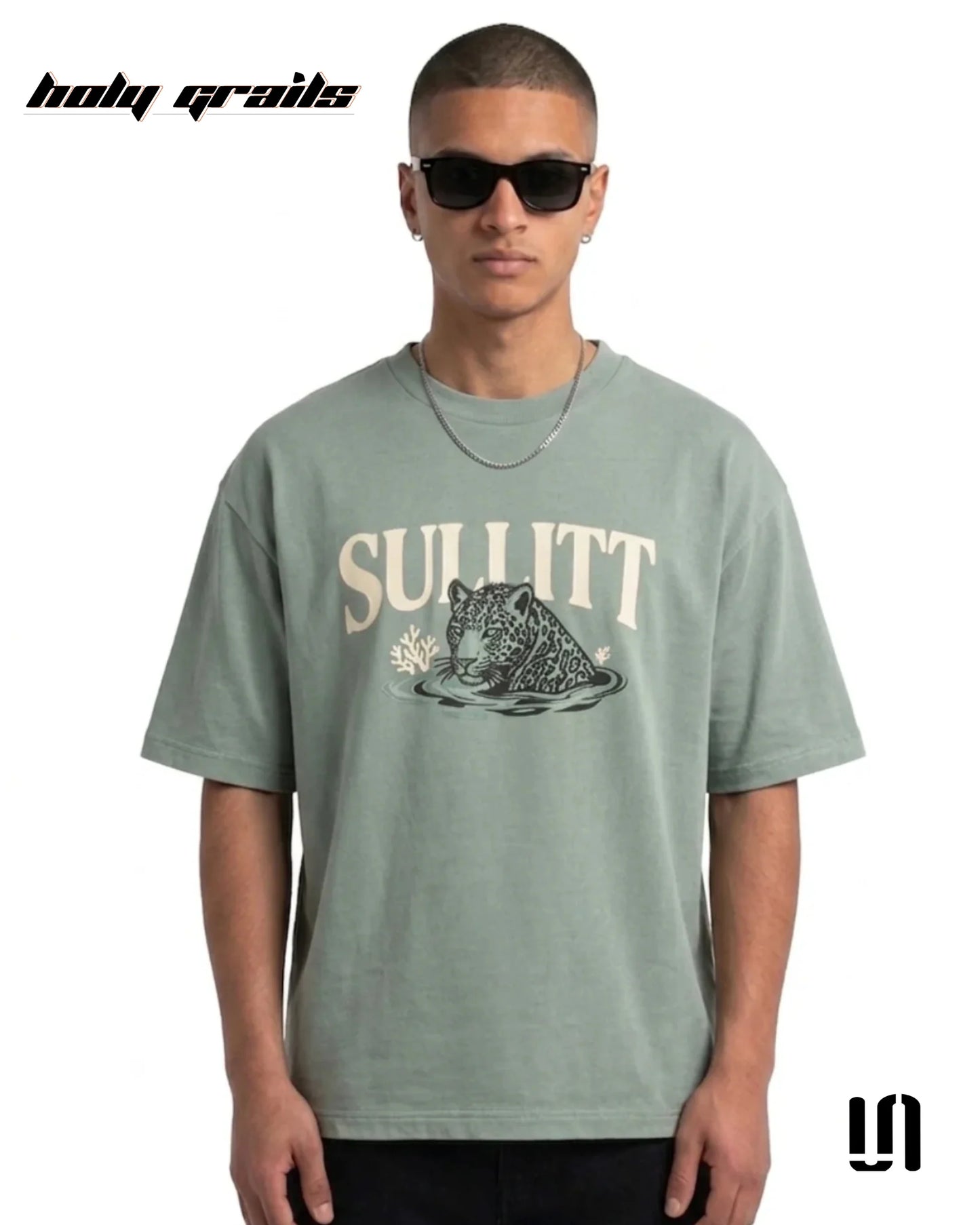 Sage Panther Green Tee HG x Sullitt