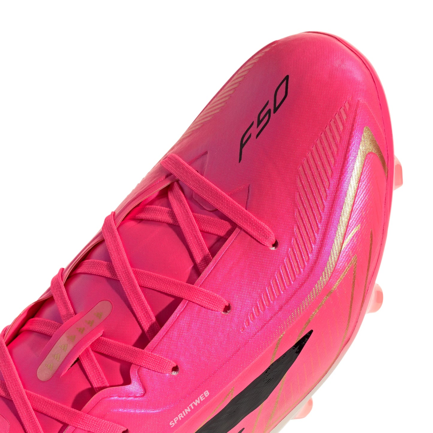adidas F50 Hyperfast Elite Firm Ground Youth Soccer Cleats Turquesa Black Gold