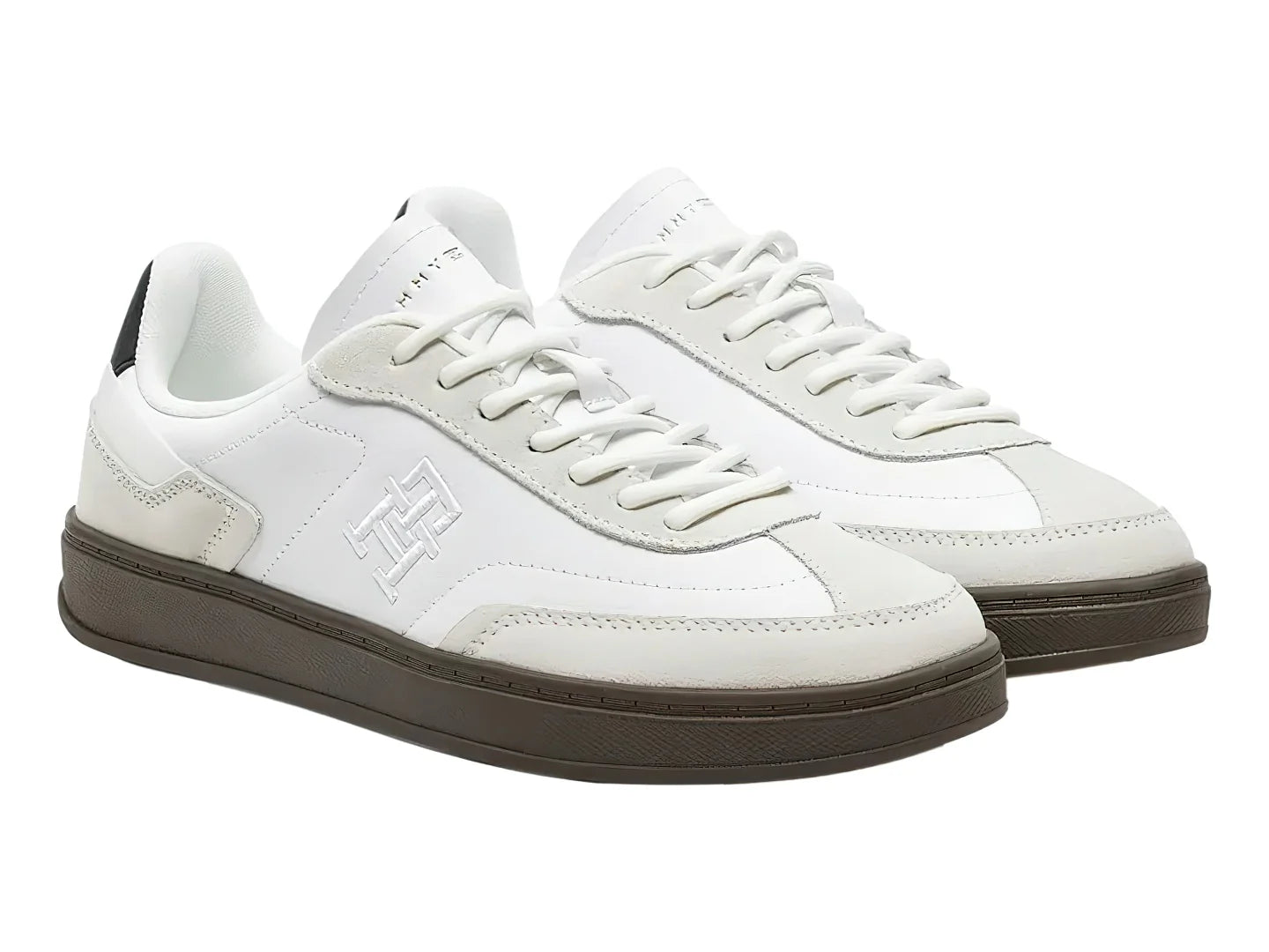 Tenis Tommy Hilfiger Heritage Court Blancos para Mujer