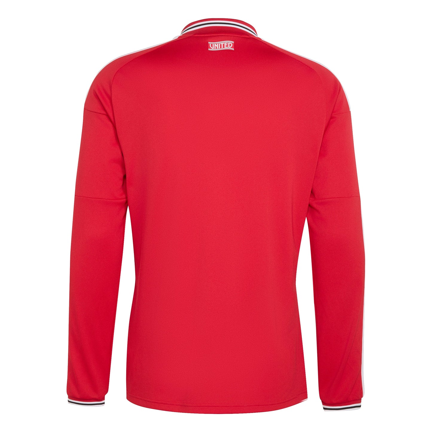 adidas Manchester United Home Long Sleeve Mens Soccer Jersey 26 27 Red White