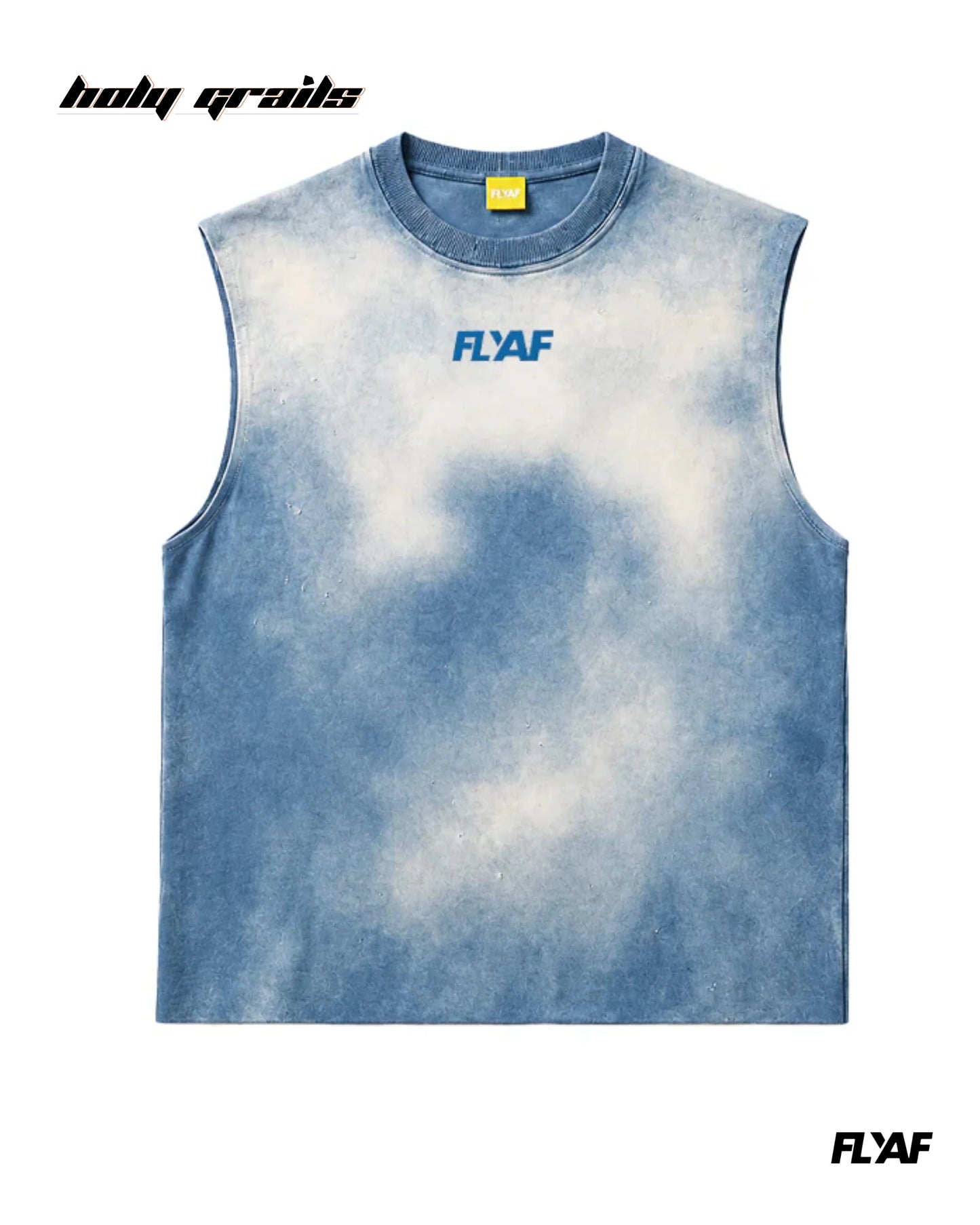 Bleach Blue Wash Tank Top HG x FLYAF