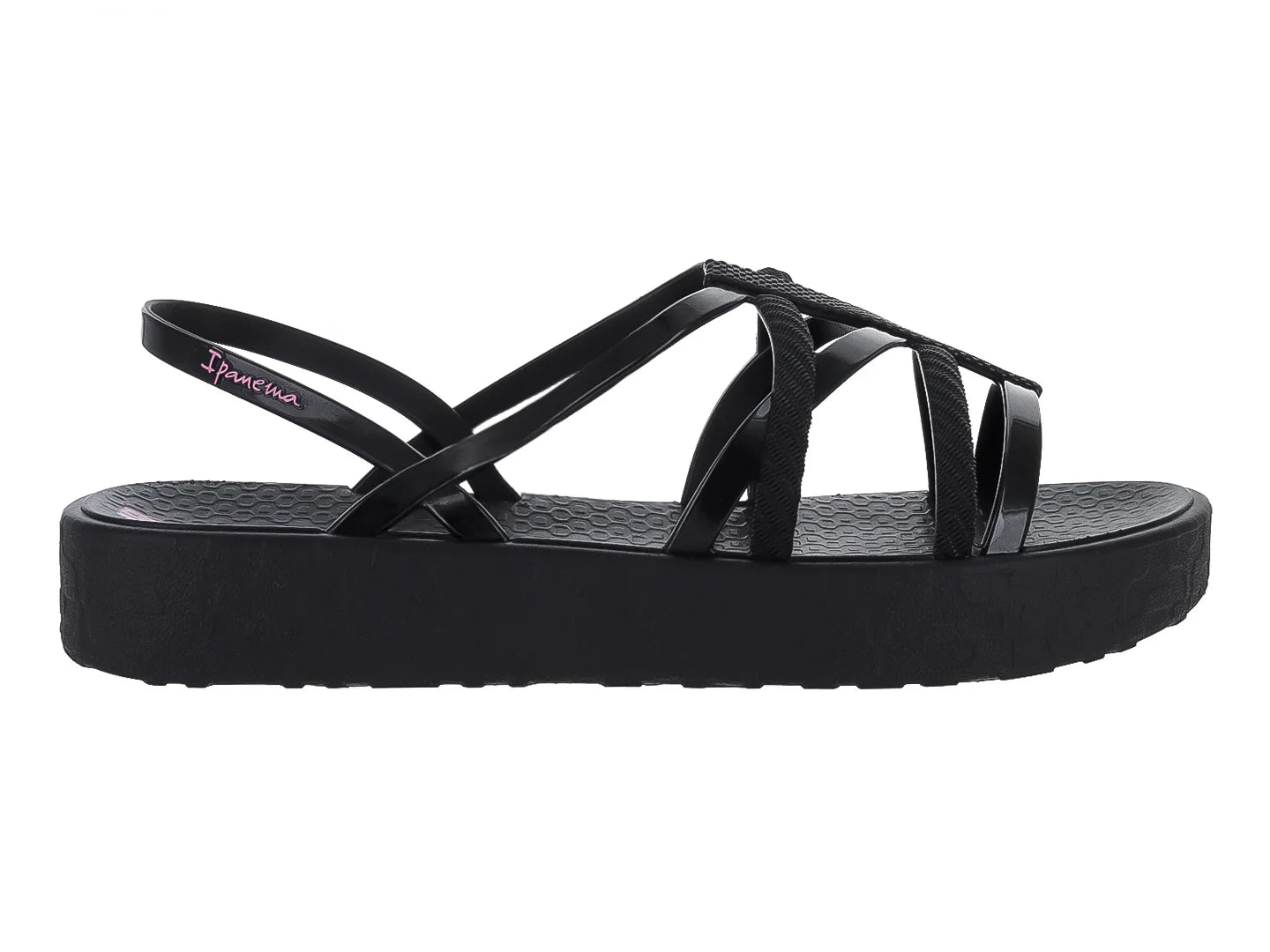 Sandalias Ipanema Flatform Negro para Mujer