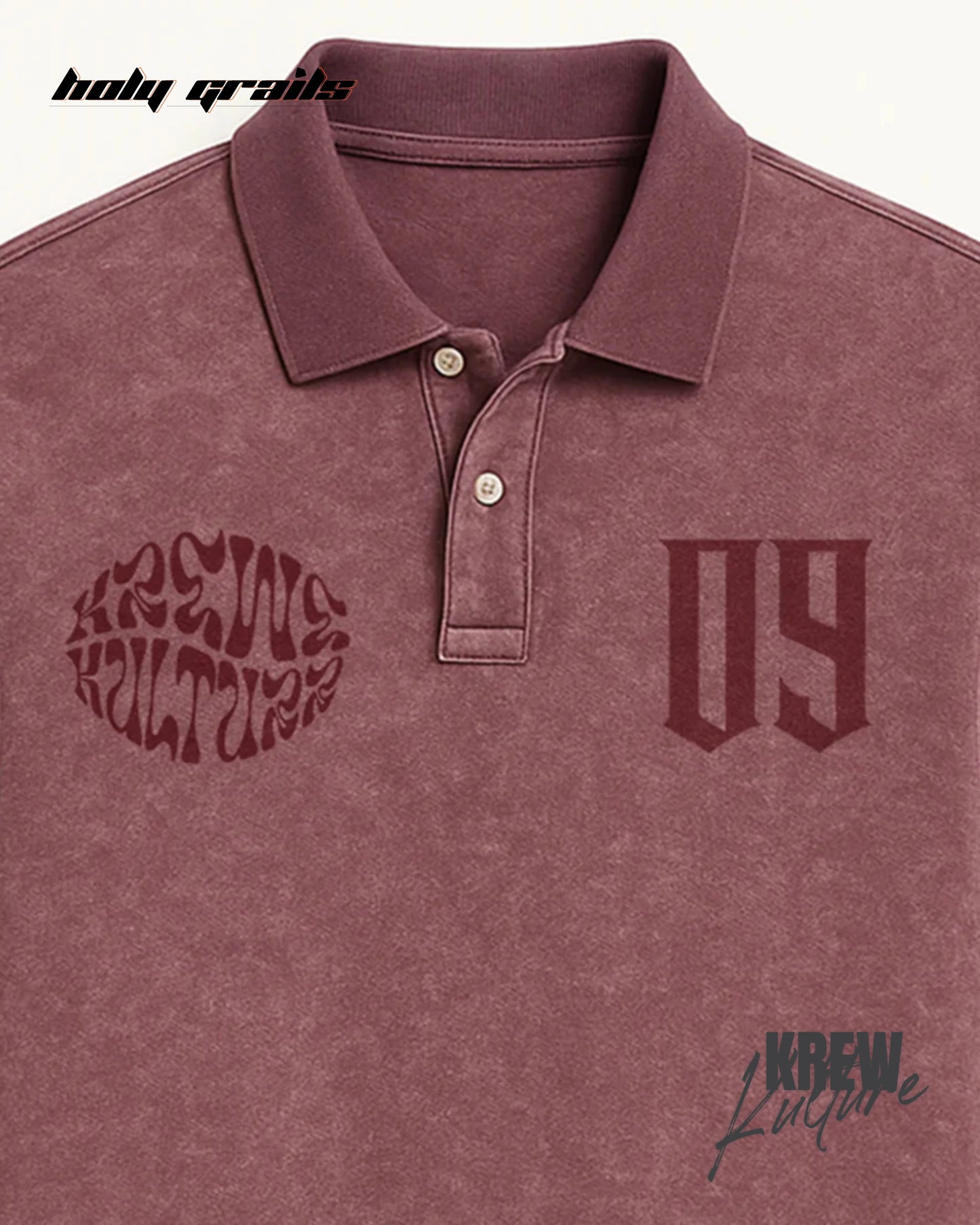The Eternal Gratitude Brown Polo T Shirt HG x Krewe Kulturr