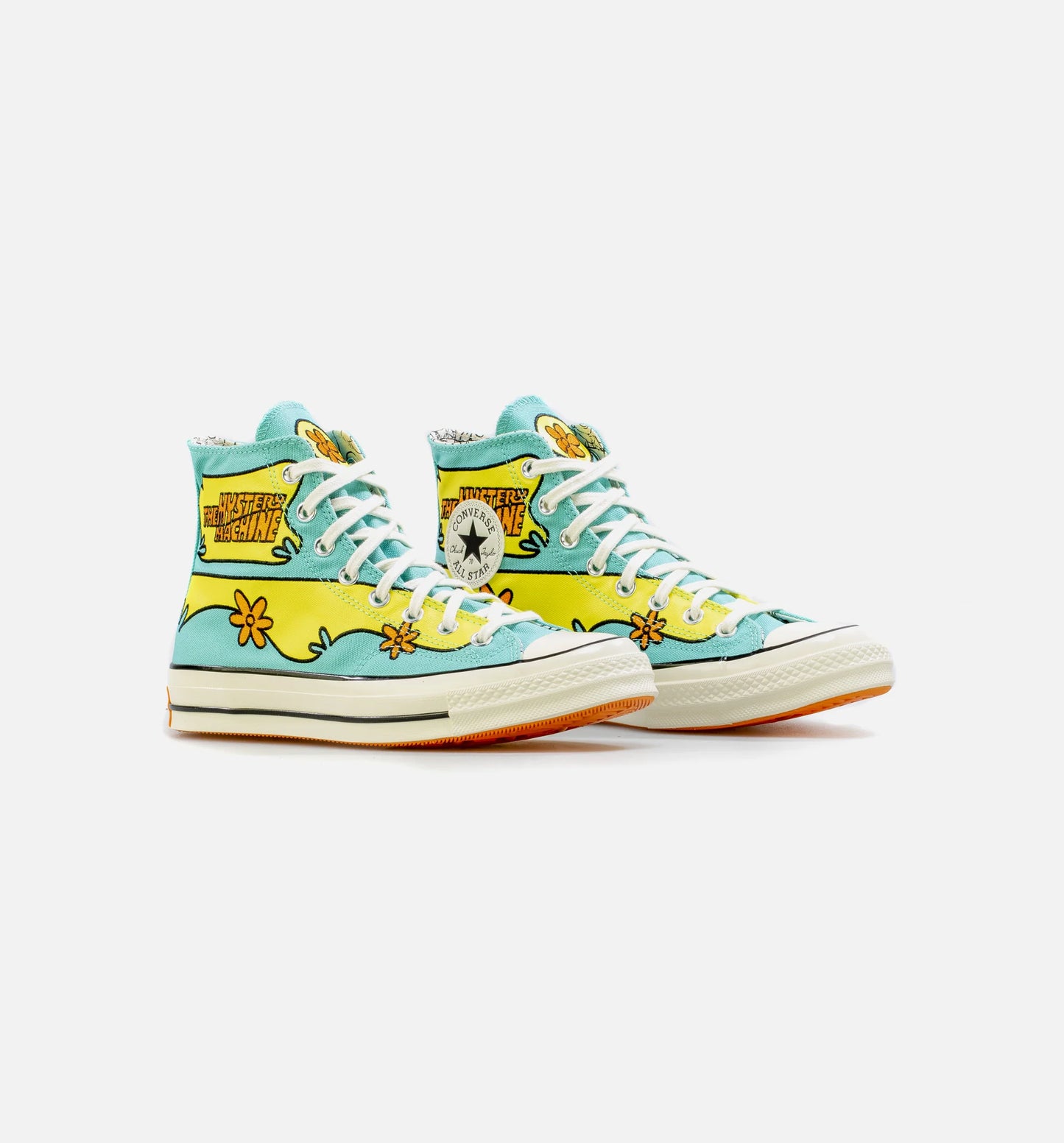Chuck Taylor 70 Hi Mystery Machine Mens Lifestyle Shoe Blue Green Orange White
