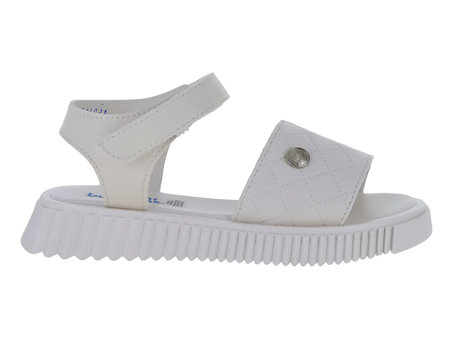 Sandalias Miniburbujas Blancas para Niña