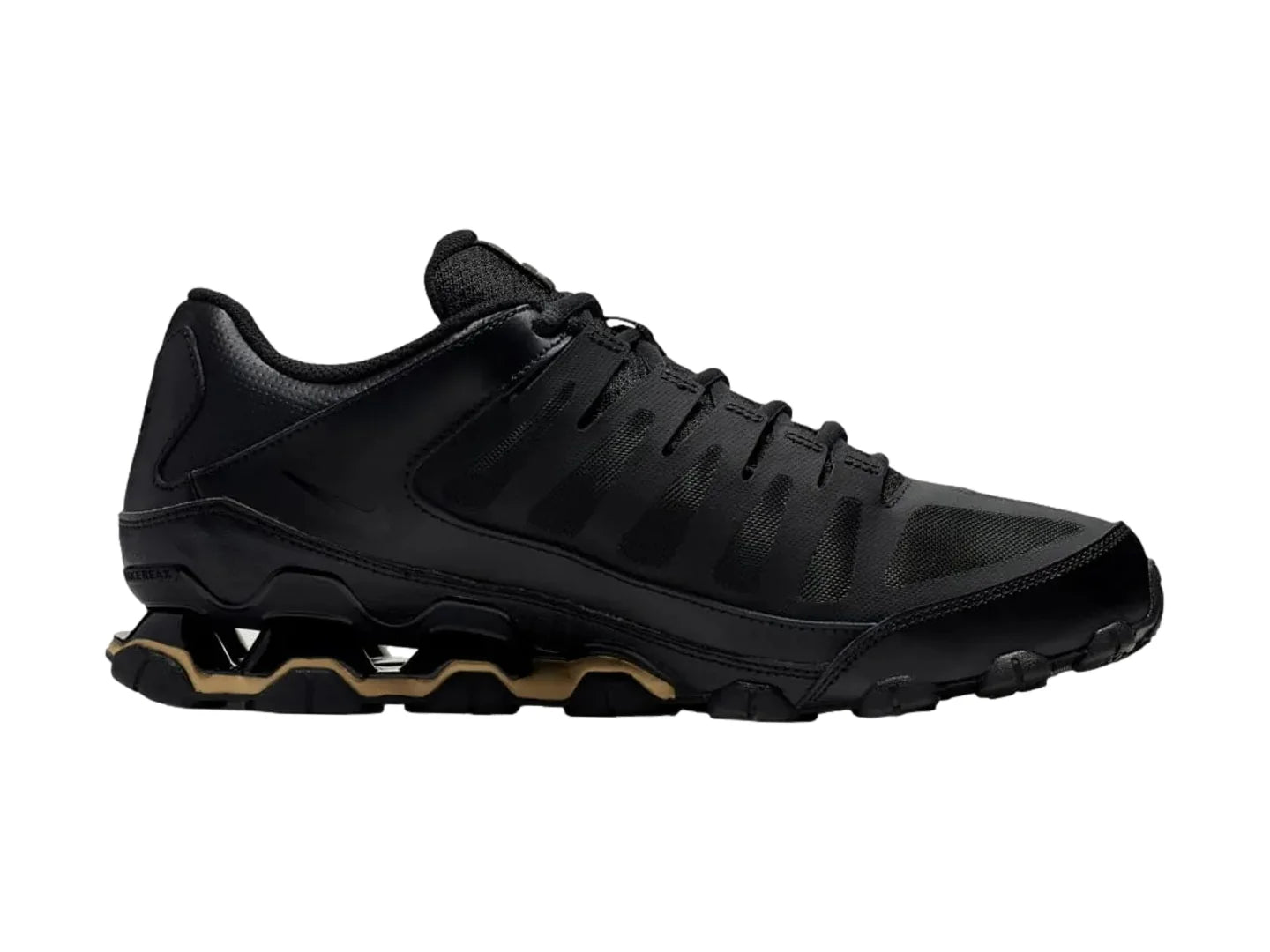 Tenis Nike Rex 8 TR Mesh Negro con Dorado para Hombre