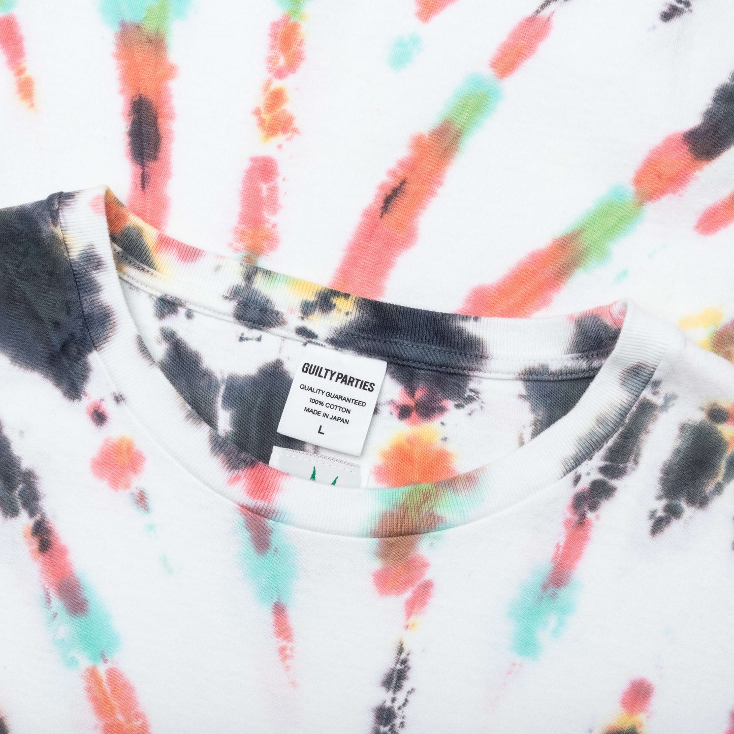 High Times Tie Dye Crewneck T Shirt Type 2 Multi