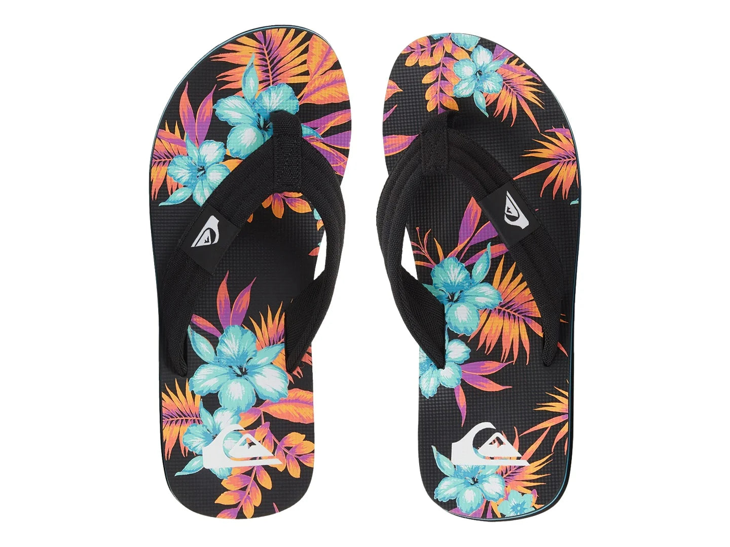 Sandalias Quiksilver Molokai Layback II Negro para Hombre
